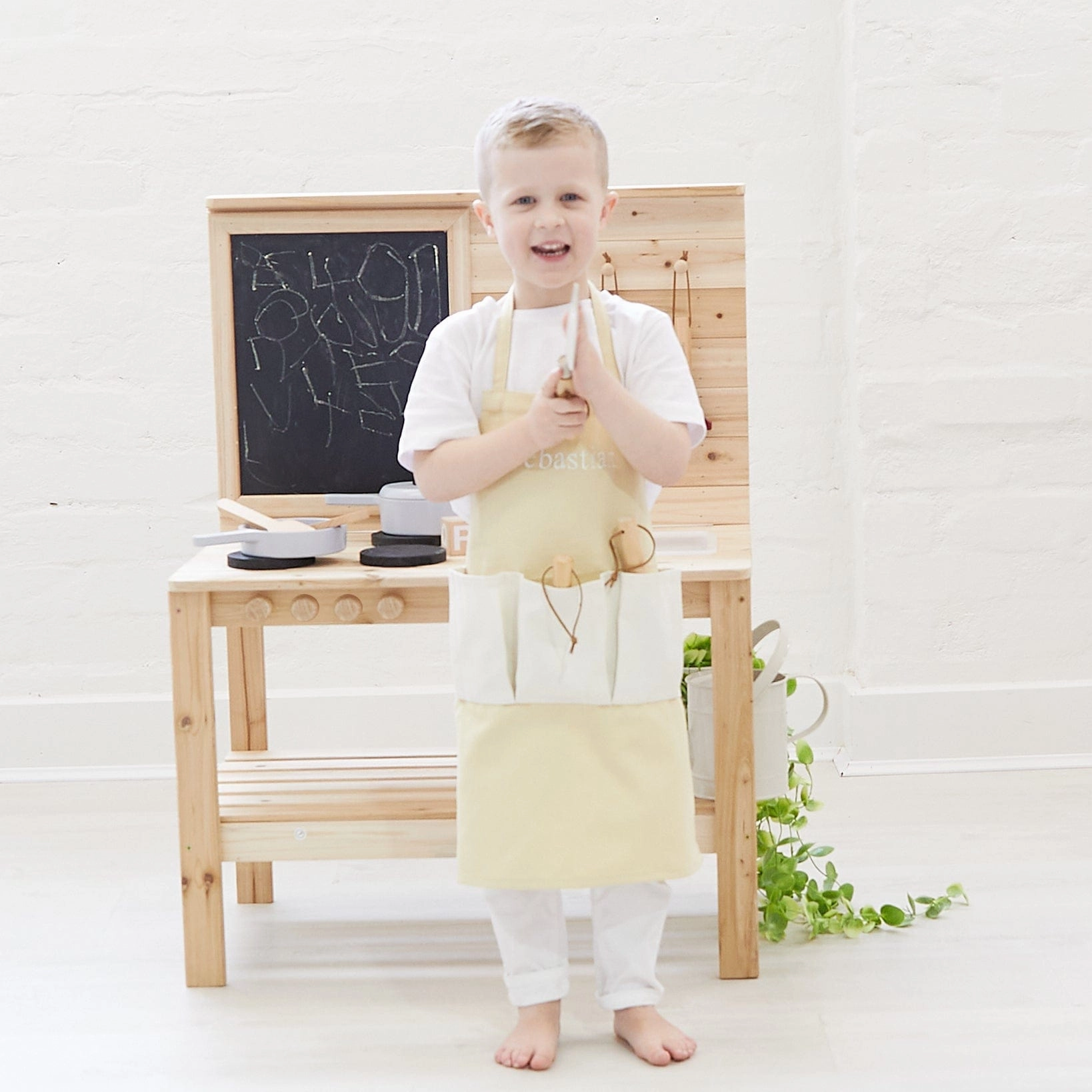 Kids Gardening Apron with Pocket