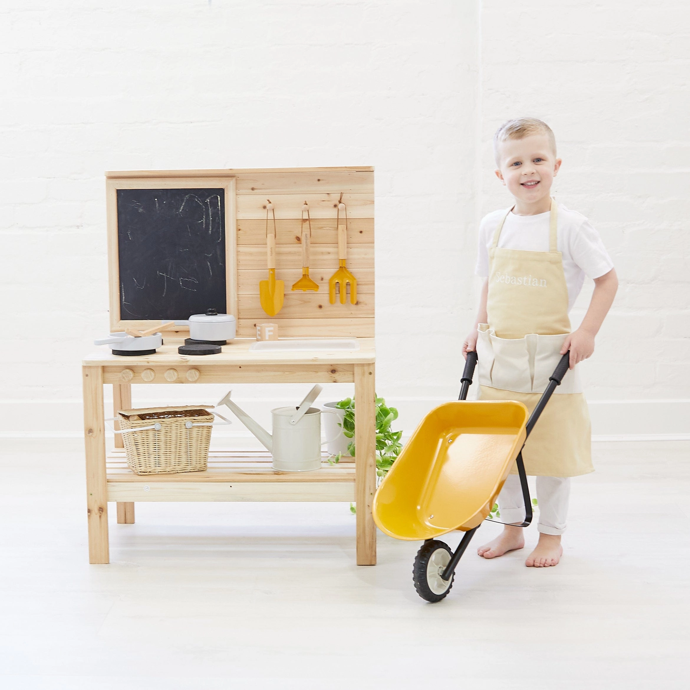 Kids Gardening Apron with Pocket