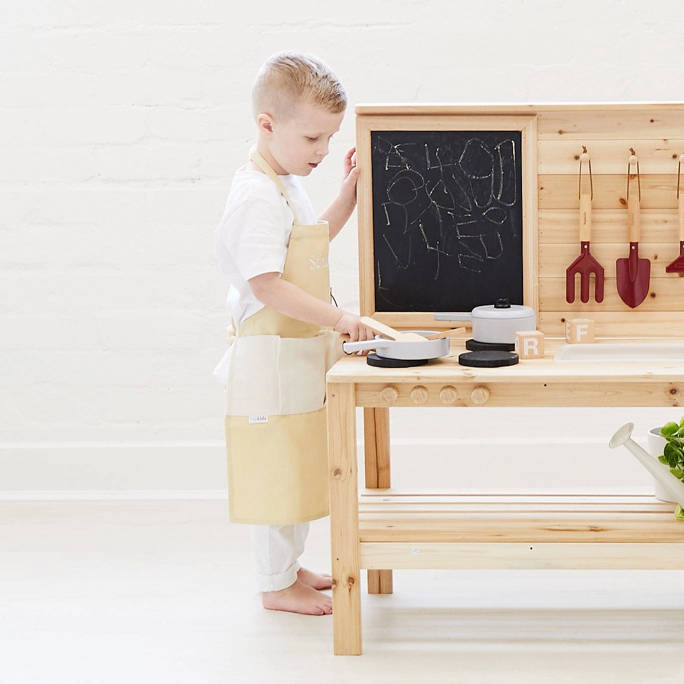 Kids Gardening Apron with Pocket