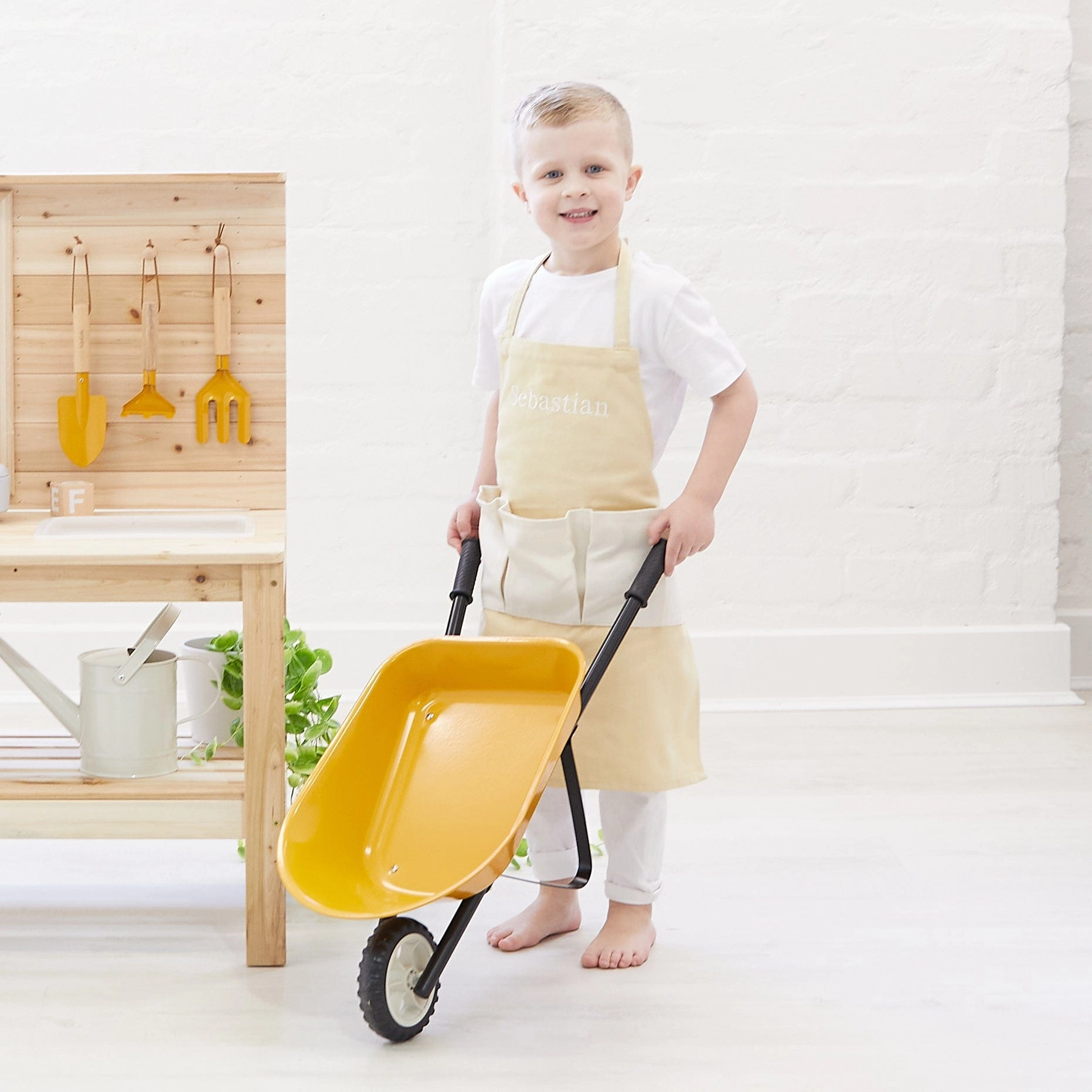 Kids Gardening Apron with Pocket