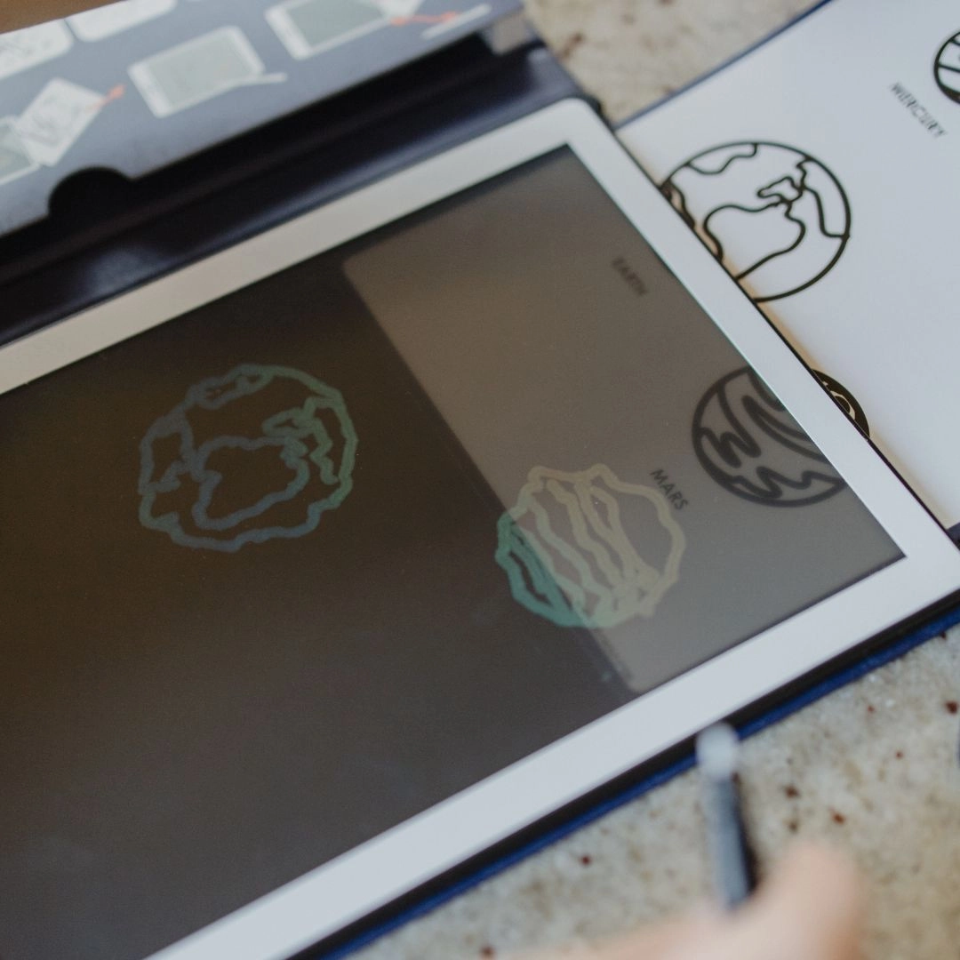Kidywolf Kidydraw-Mini Drawing Pad 30 Images Galaxy