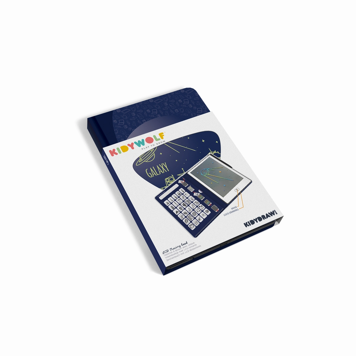Kidywolf Kidydraw-Mini Drawing Pad 30 Images Galaxy