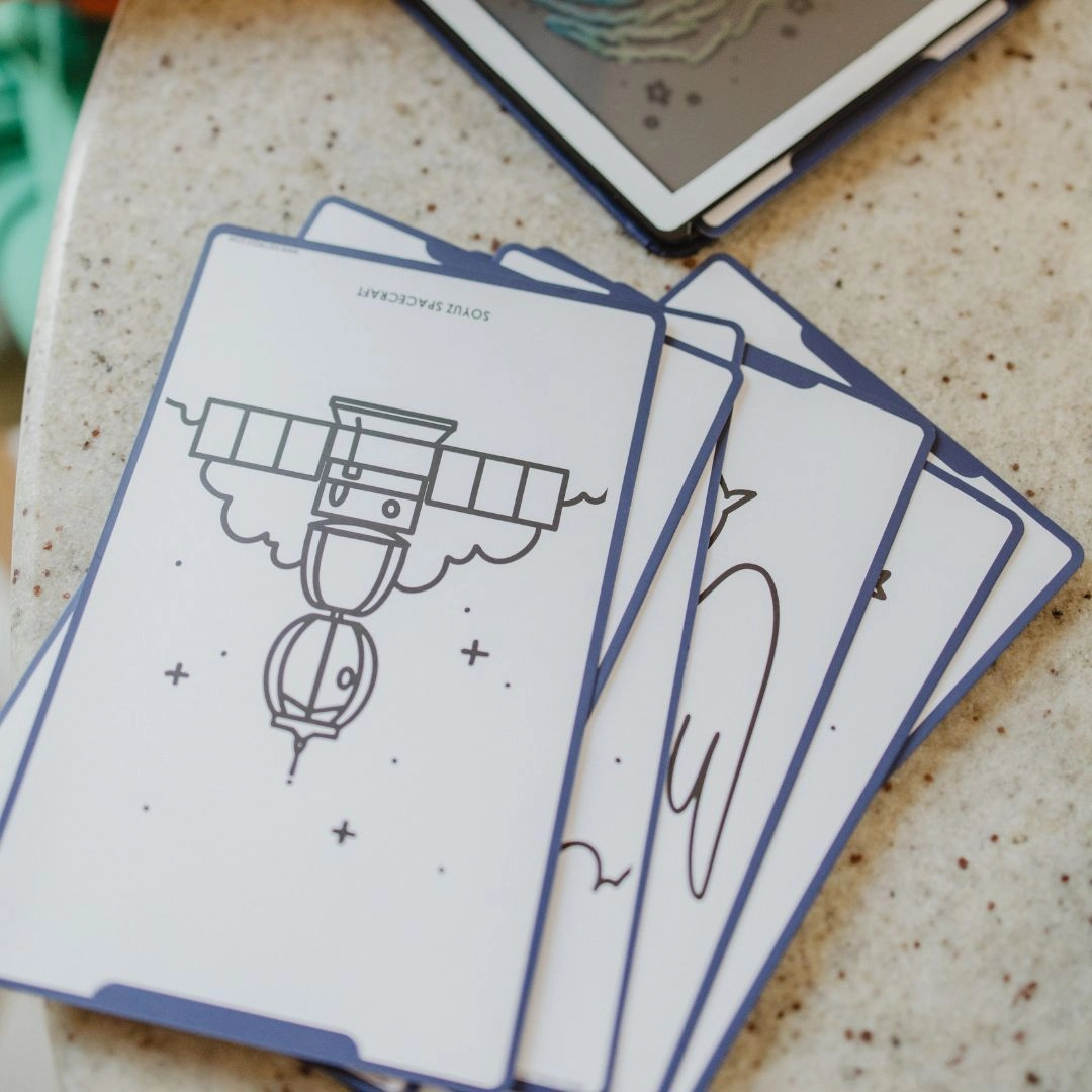 Kidywolf Kidydraw-Mini Drawing Pad 30 Images Galaxy