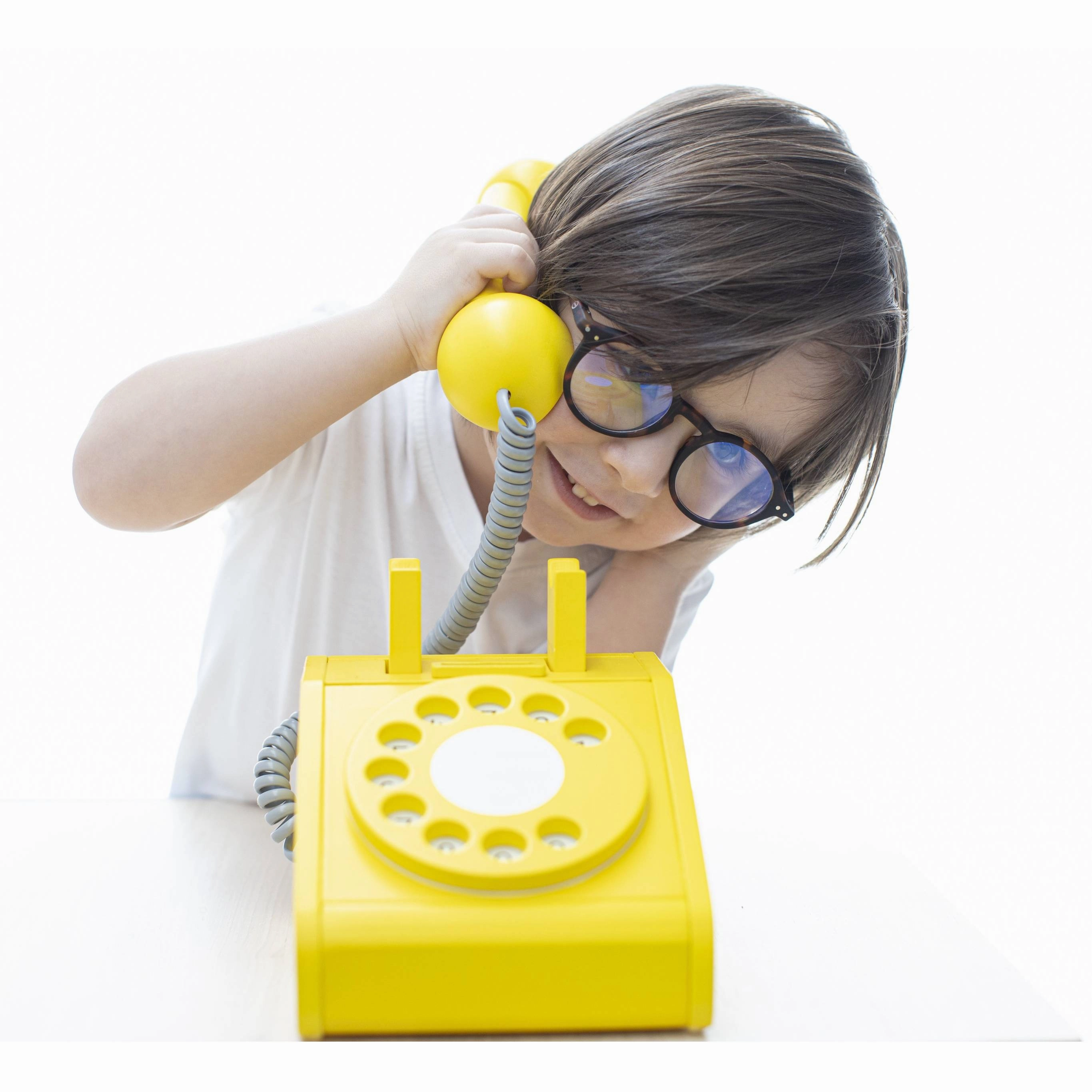 kiko  & gg* Telephone Wooden Toy - Pink