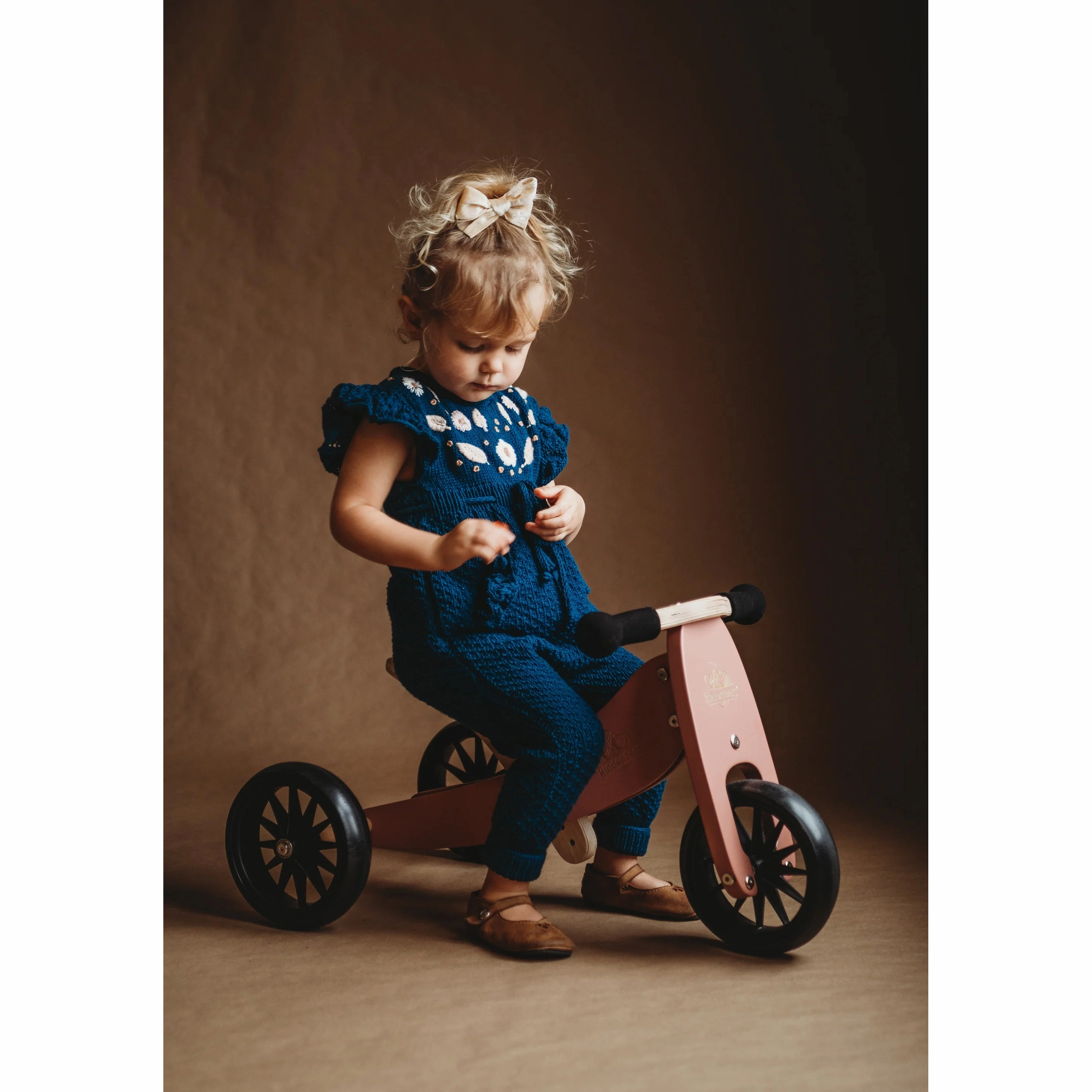 Kinderfeets 2-in-1 Tiny Tot Tricycle & Balance Bike - Coral