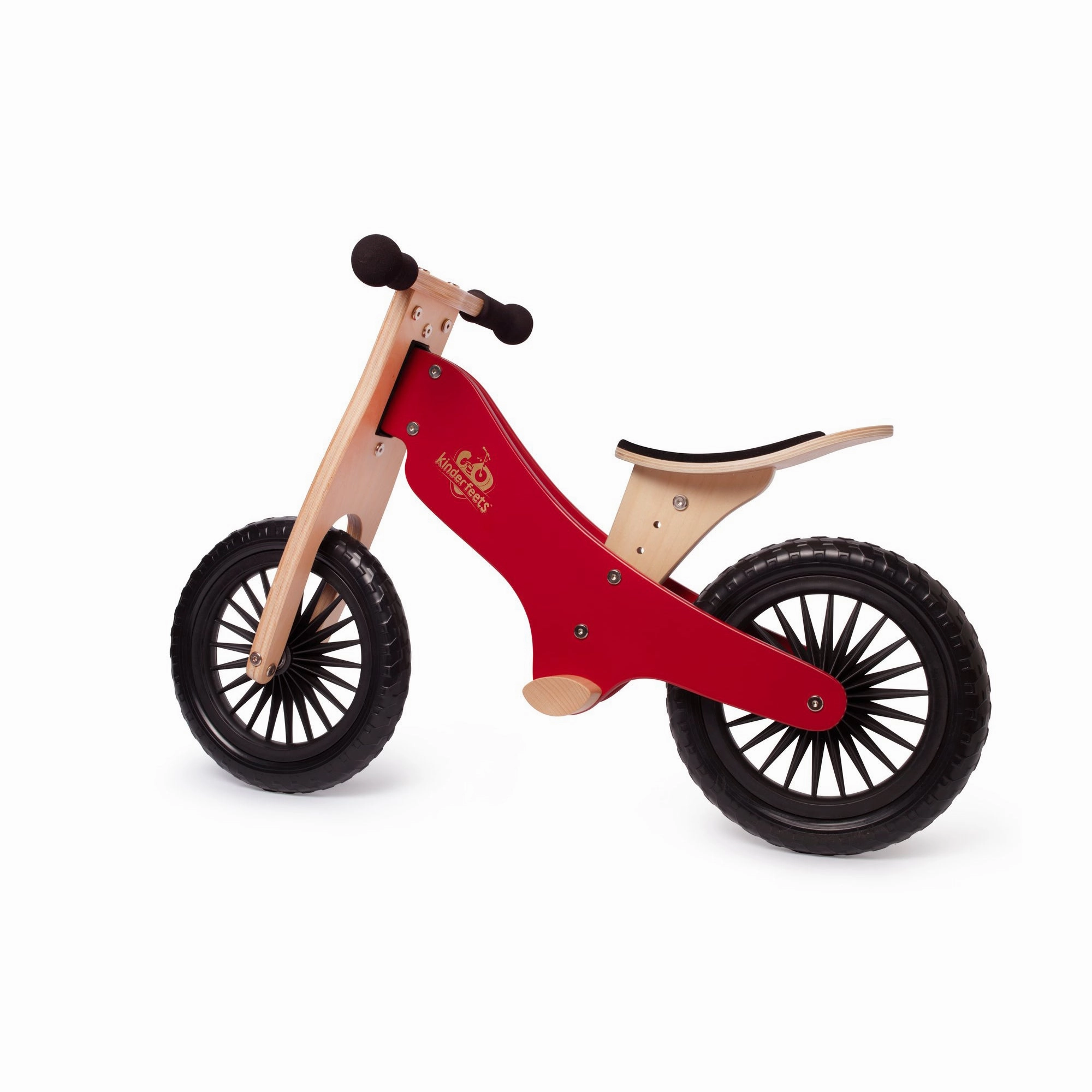 Kinderfeets Balance Bike - Cherry Red 84x35.6x55cm