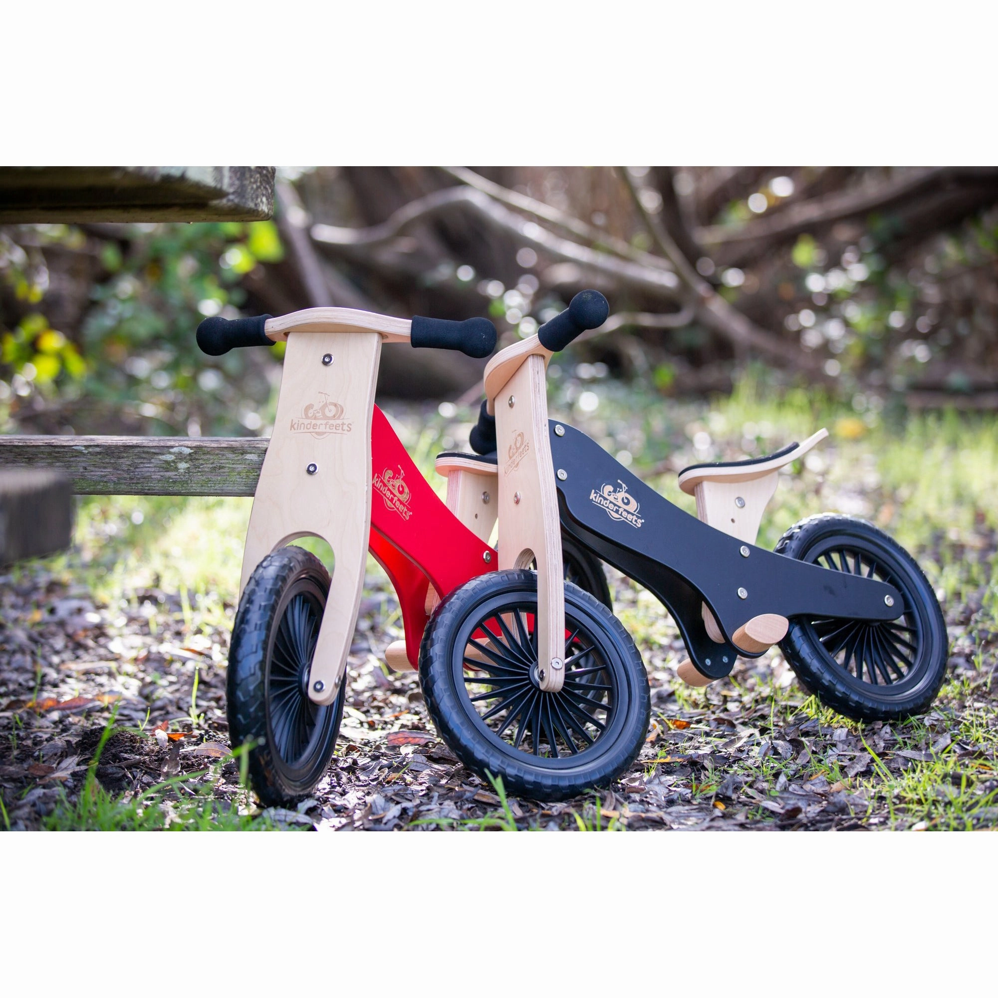Kinderfeets Balance Bike - Cherry Red 84x35.6x55cm