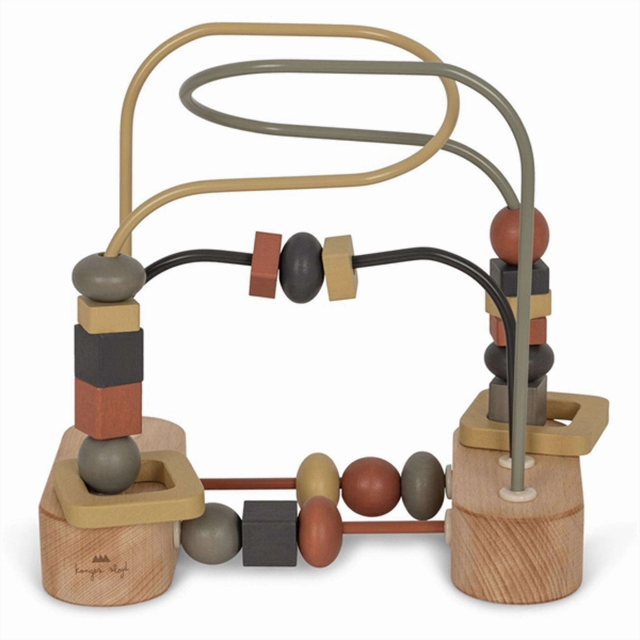 Konges Sl?jd Beige Wooden Beads Game