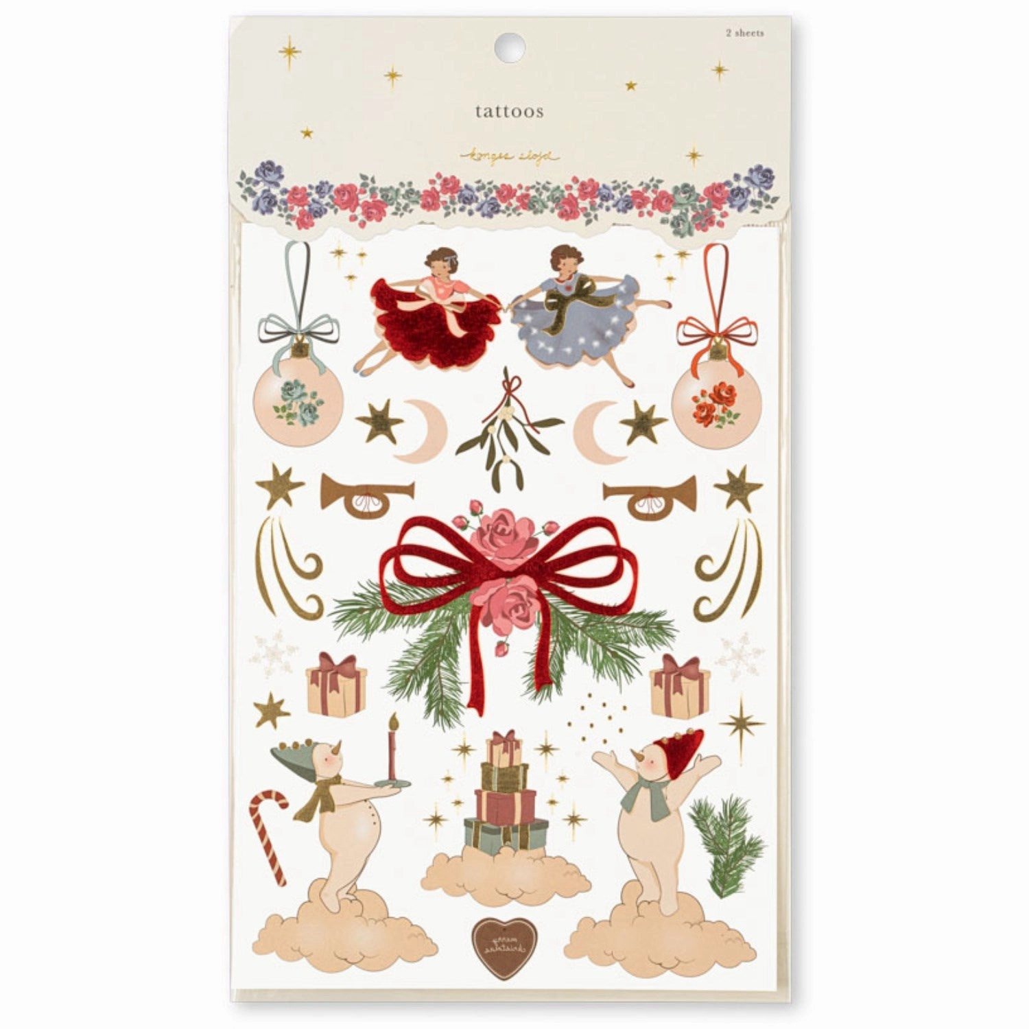 Konges Sl?jd Christmas Multi Christmas Tattoos