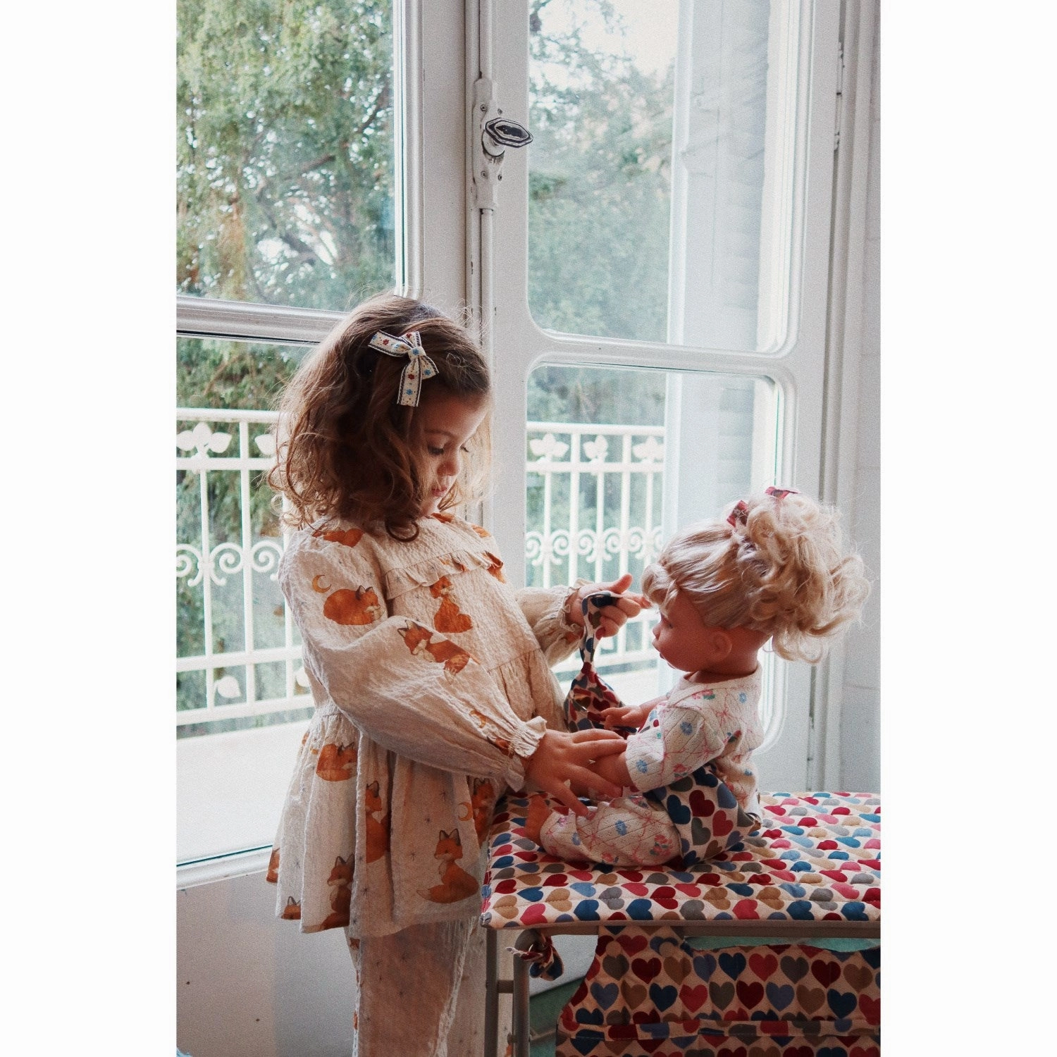 Konges Sl?jd Coeur Bisous Doll Changing Table