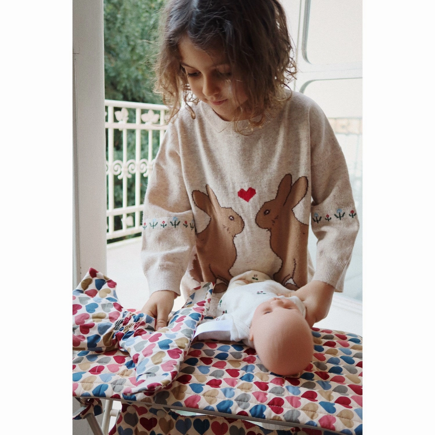 Konges Sl?jd Coeur Bisous Doll Changing Table