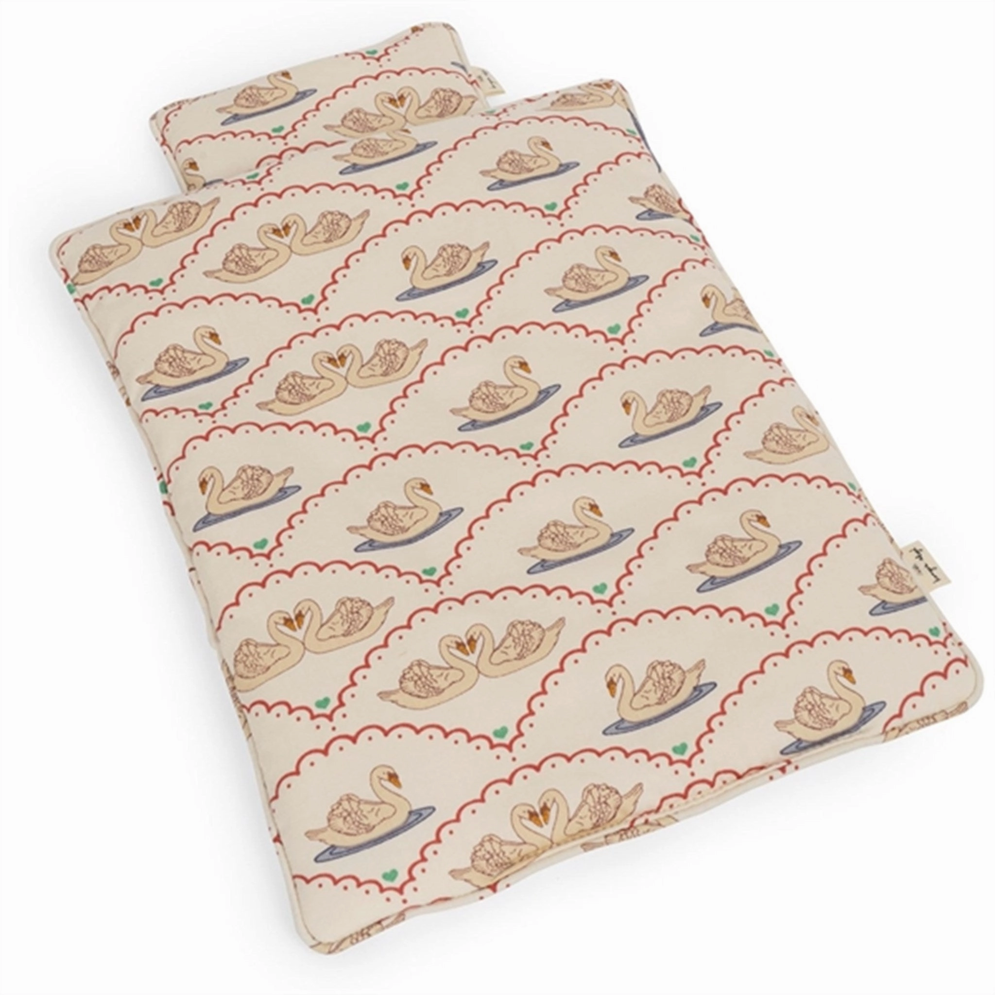 Konges Sl?jd Doll Bedding Swan