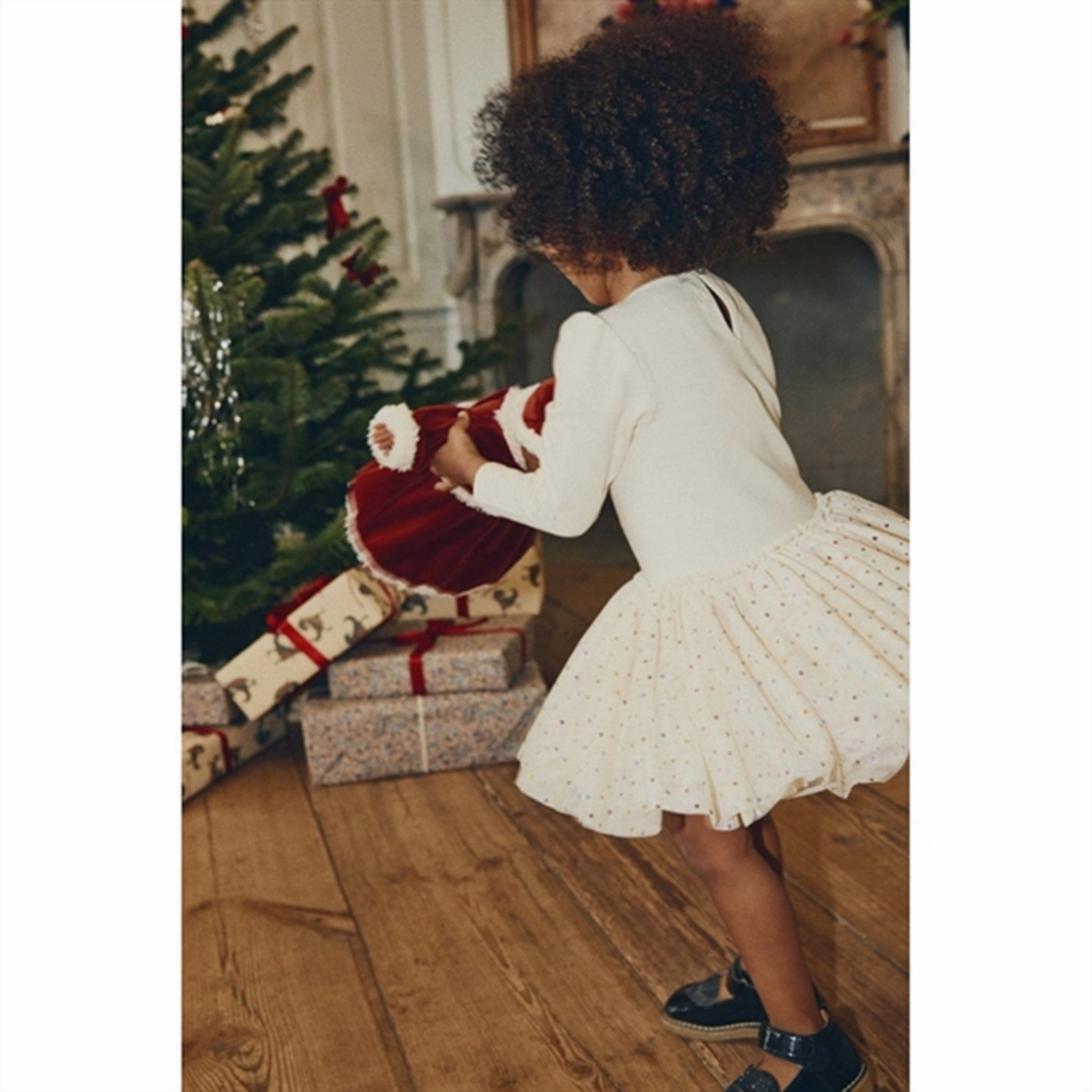 Konges Sl?jd Doll Christmass Dress Jolly Red