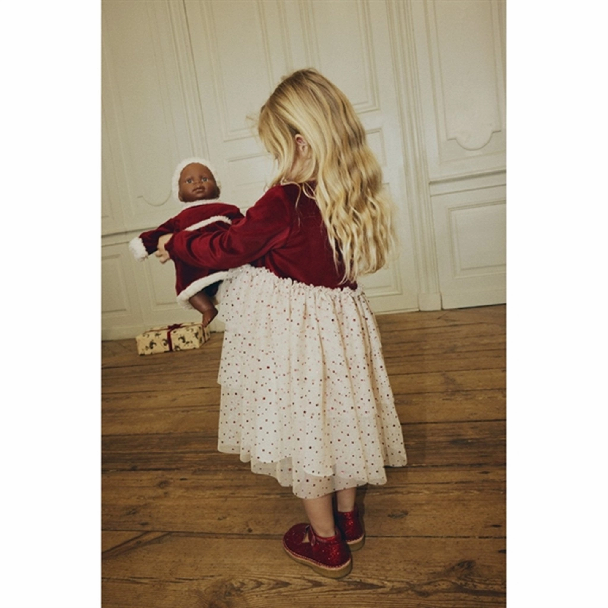 Konges Sl?jd Doll Christmass Dress Jolly Red