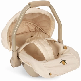 Konges Sl?jd Doll Play Car Seat Lemon