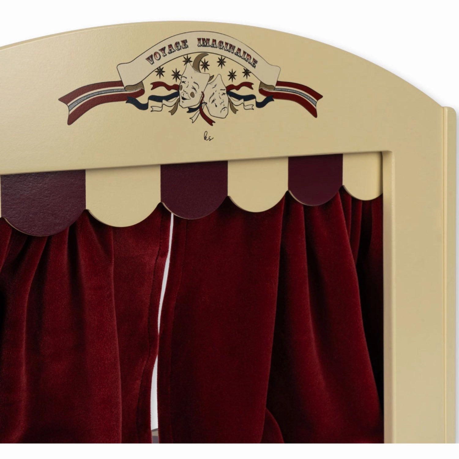 Konges Sl?jd Dried Sage Wooden Puppet Theater Fsc