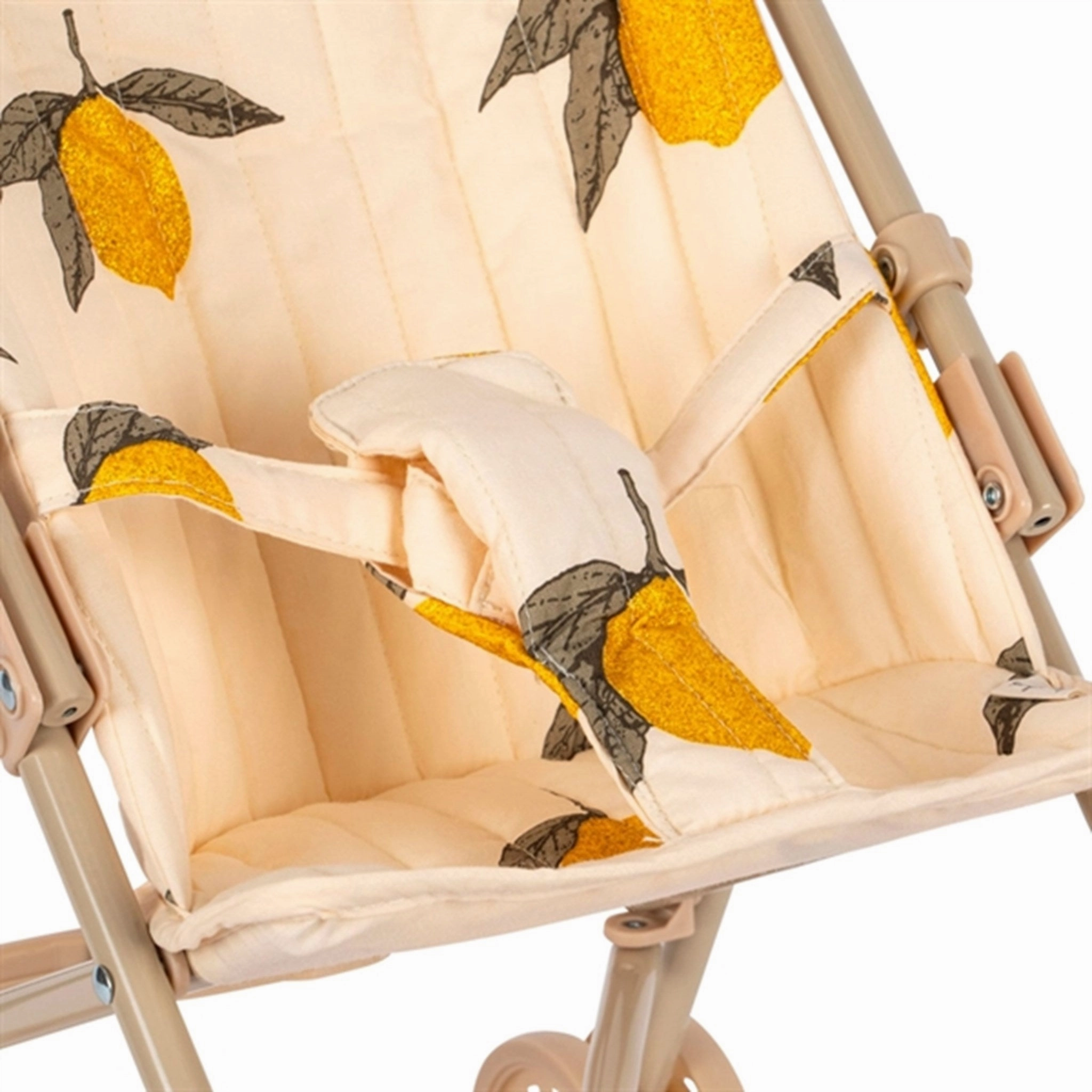 Konges Sl?jd Dukke Stroller Glitter Mon Grand Citron Glitter