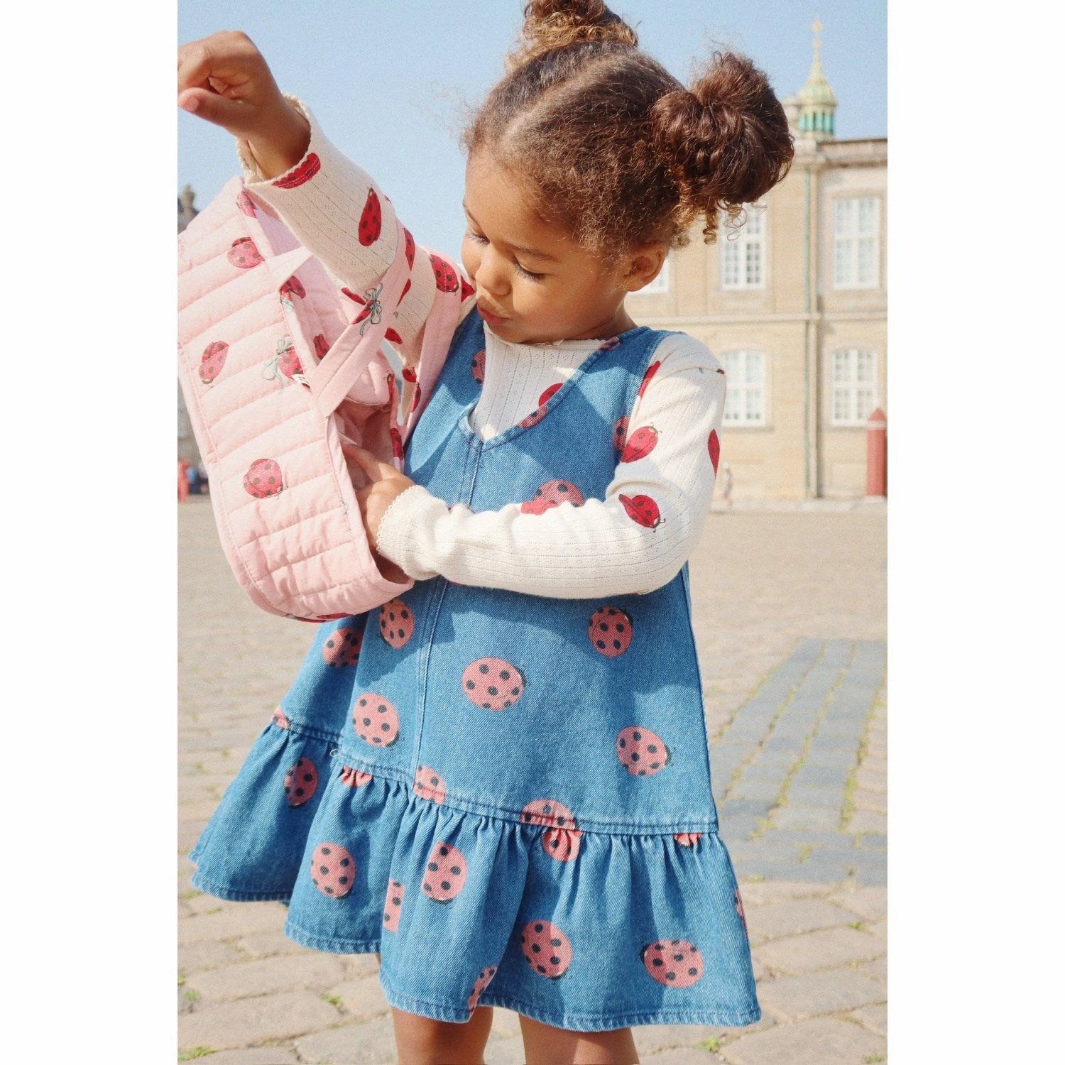 Konges Sl?jd Ladybug Glitter Bonnie Doll Gift Set
