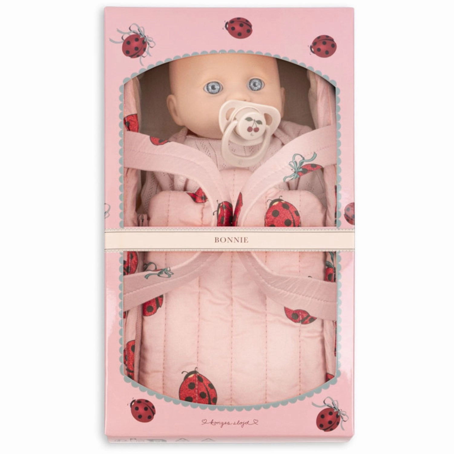 Konges Sl?jd Ladybug Glitter Bonnie Doll Gift Set