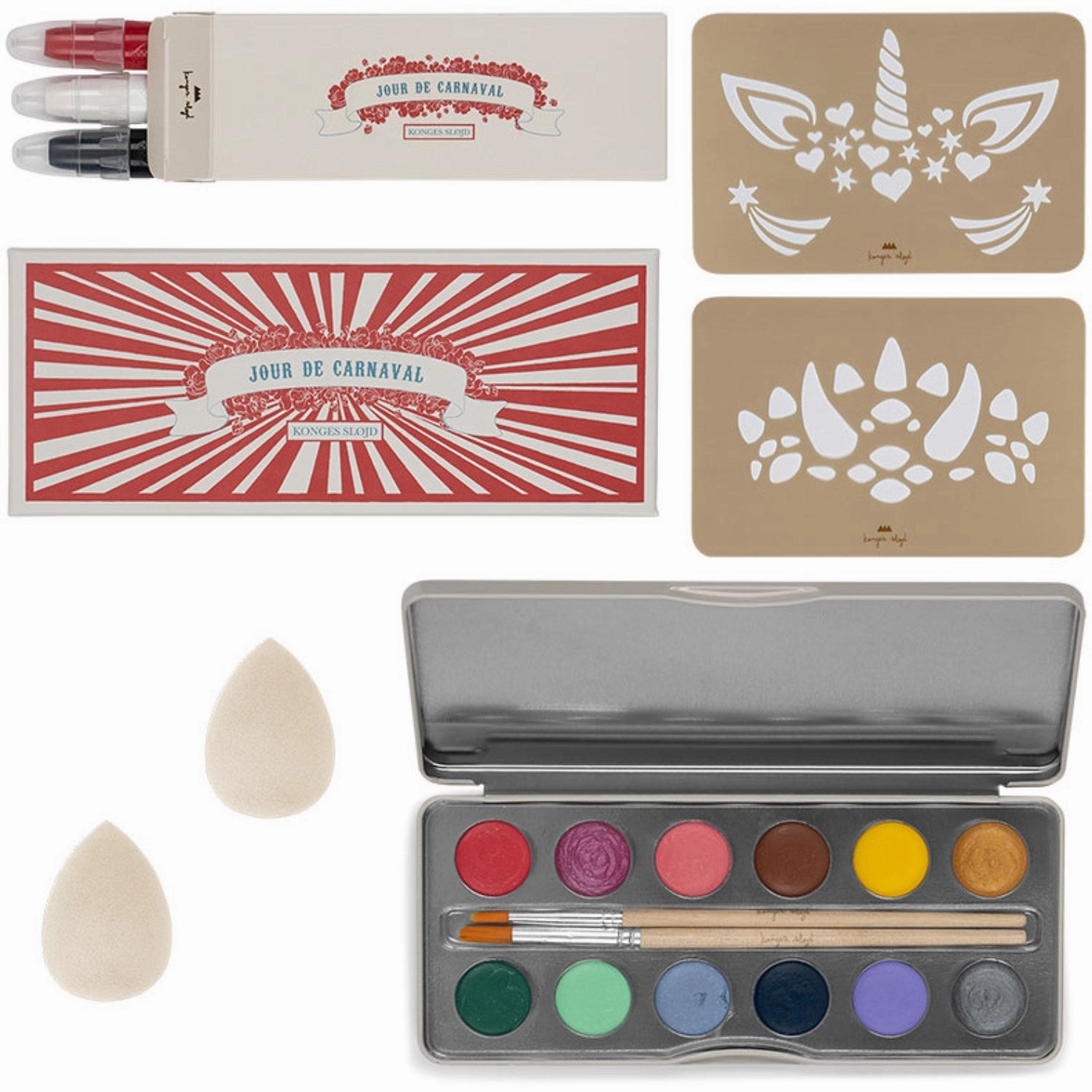 Konges Sl?jd Multi Face Paint Set