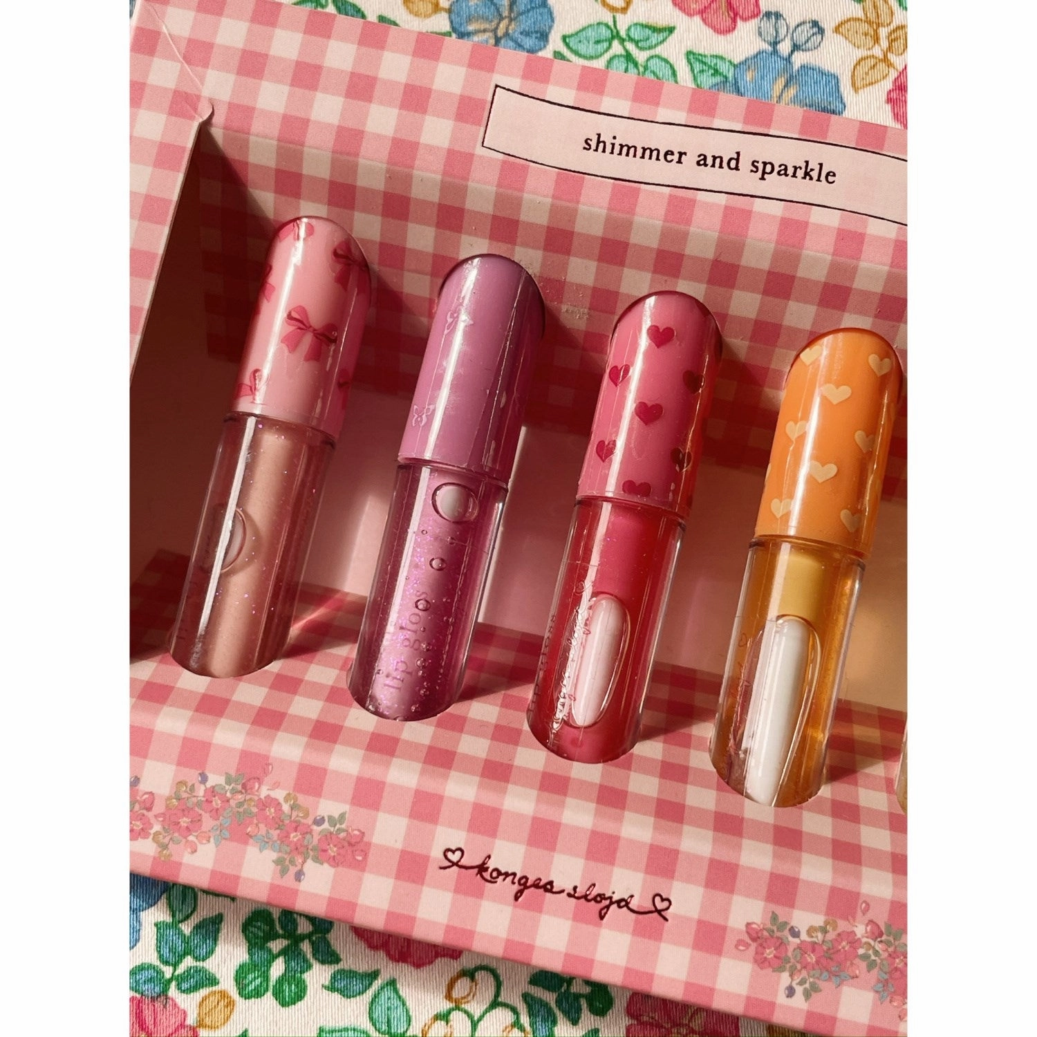 Konges Sl?jd Multi Glitter Lip Gloss 5 Pcs