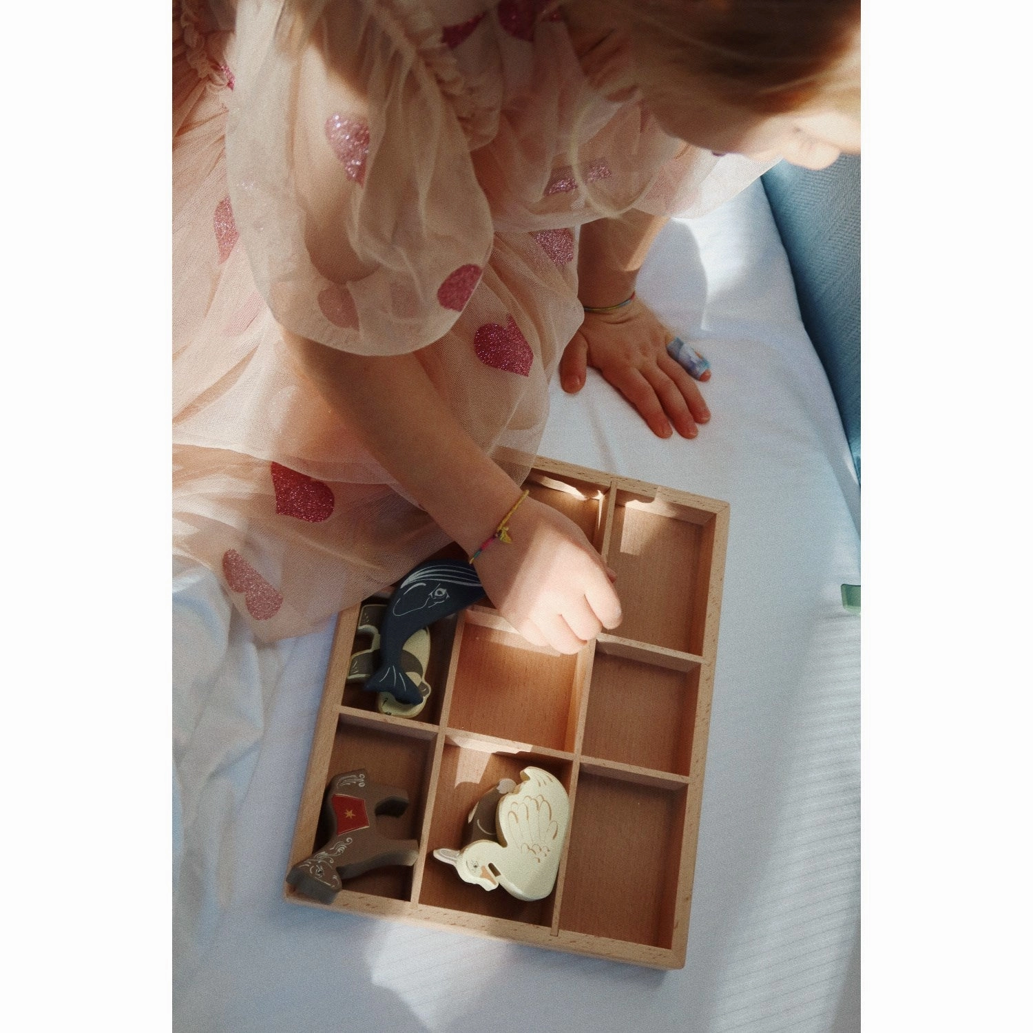 Konges Sl?jd Multi Wooden Mini Animals Fsc