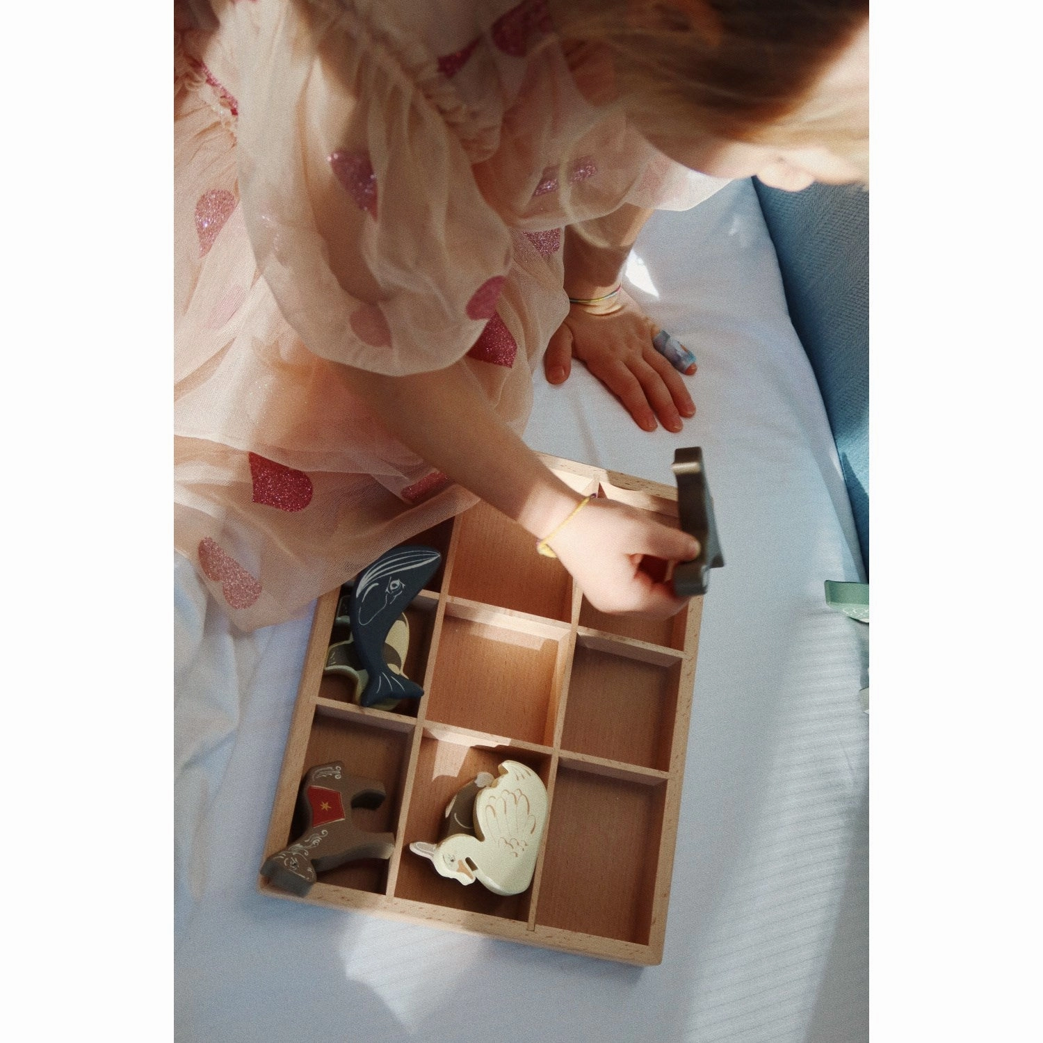 Konges Sl?jd Multi Wooden Mini Animals Fsc