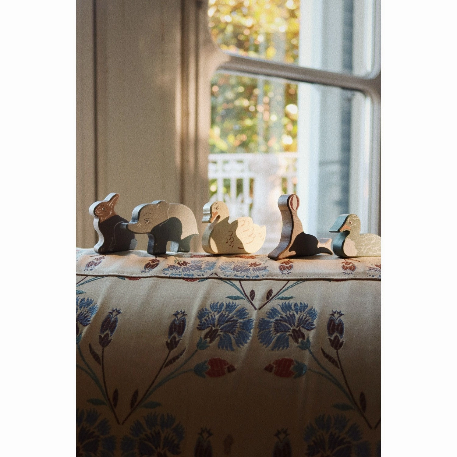 Konges Sl?jd Multi Wooden Mini Animals Fsc