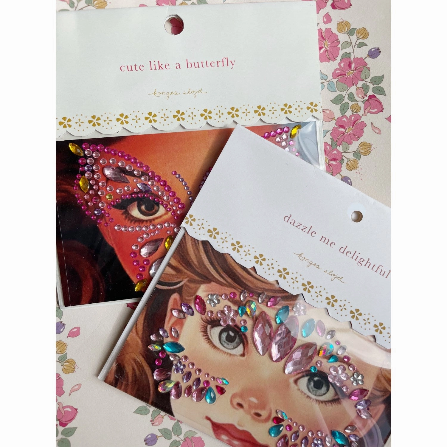 Konges Sl?jd Pink Face Jewels