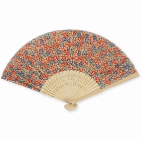 Konges Sl?jd Red Blue Flower Fan