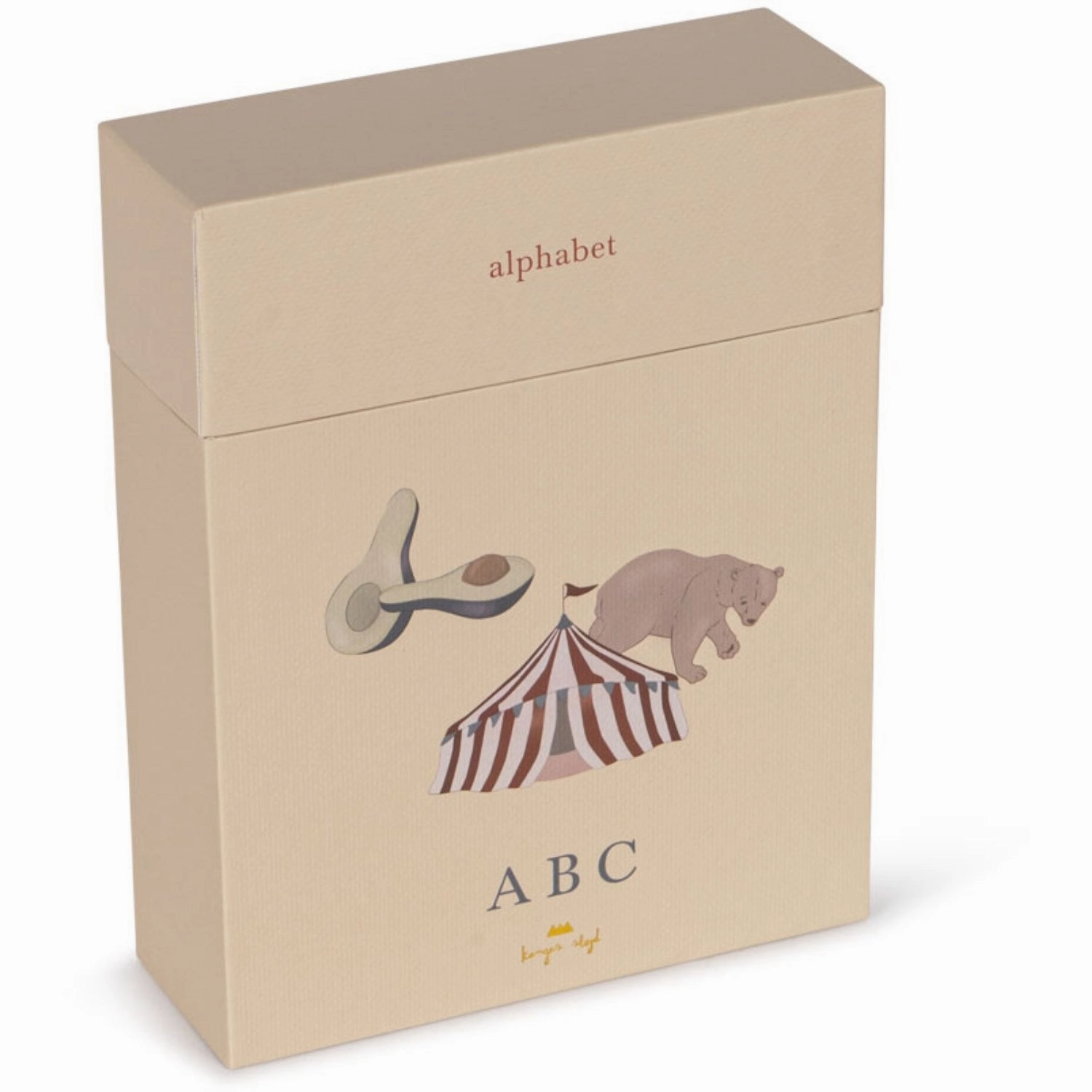 Konges Sljd Alphabet Cardboard Learning Cards Fsc