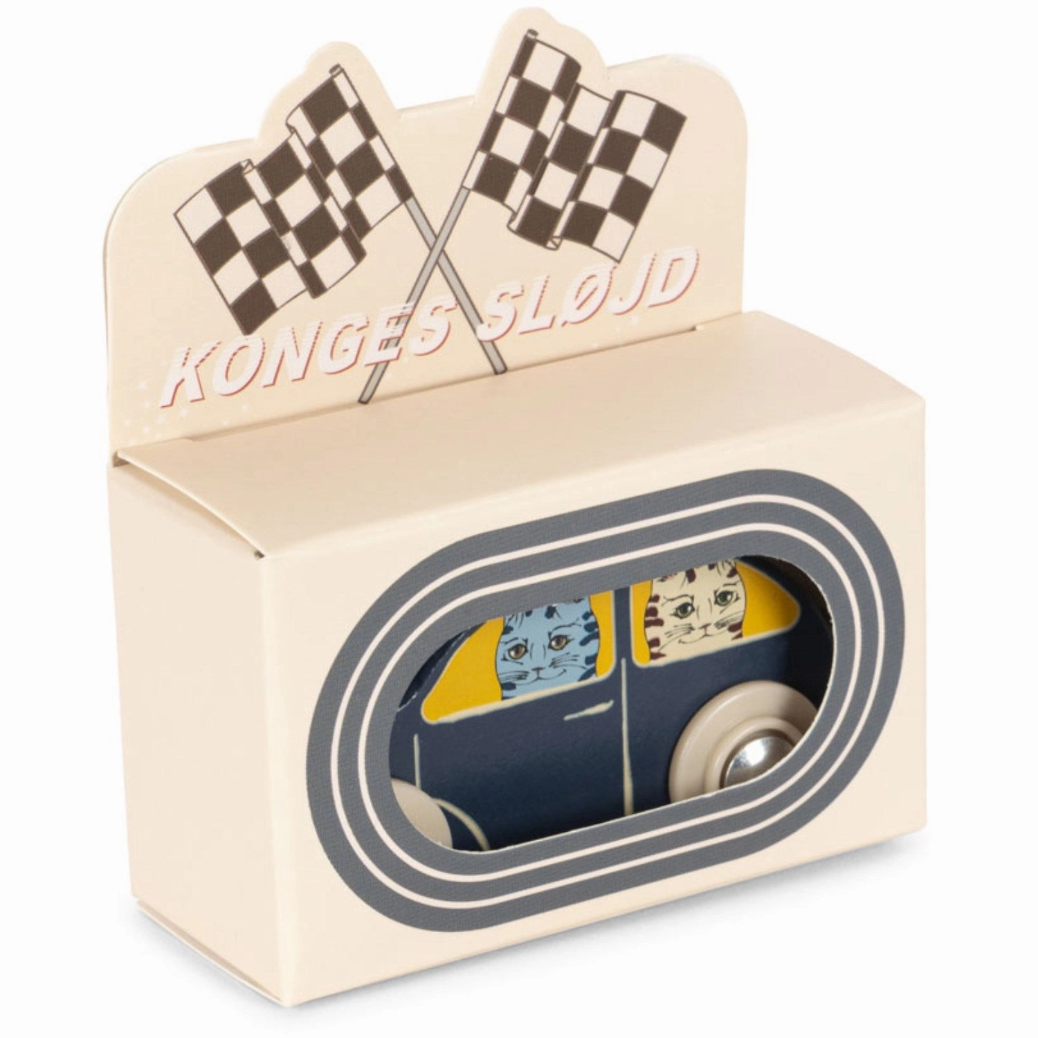 Konges Sljd Blue Little Car Fsc