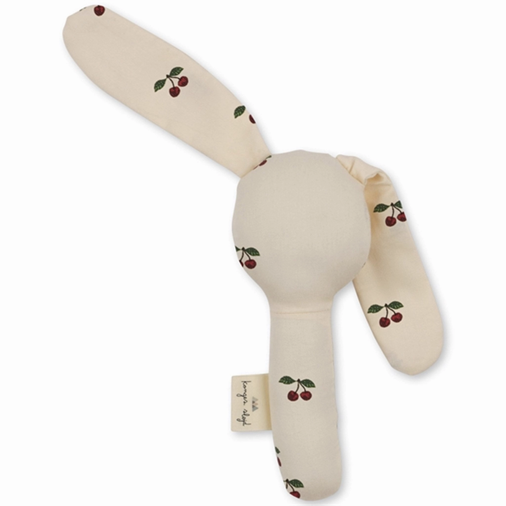 Konges Sljd Cherry Bunny Hand Rattle