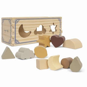 Konges Sljd Multi Shape Sorter Moon, Cloud and Star