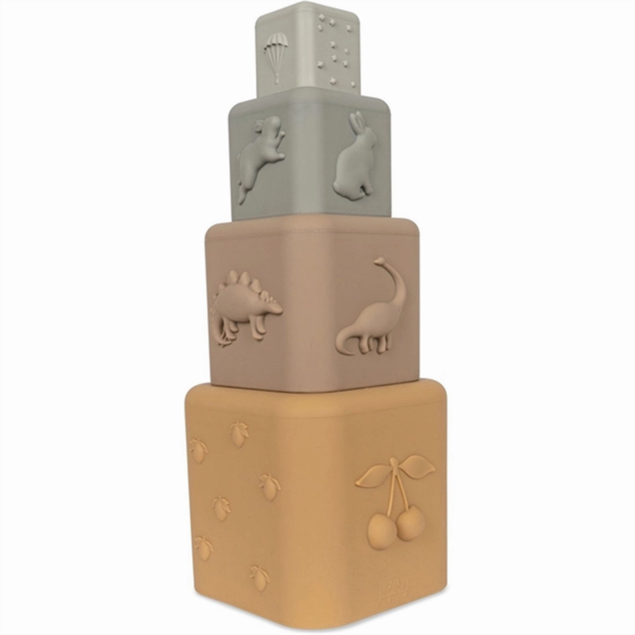 Konges Sljd Shitake Mix Silicone Stacking Tower