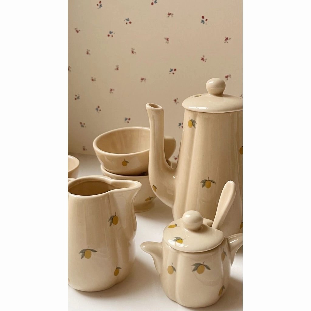 Konges Sljd Tea Set Lemon
