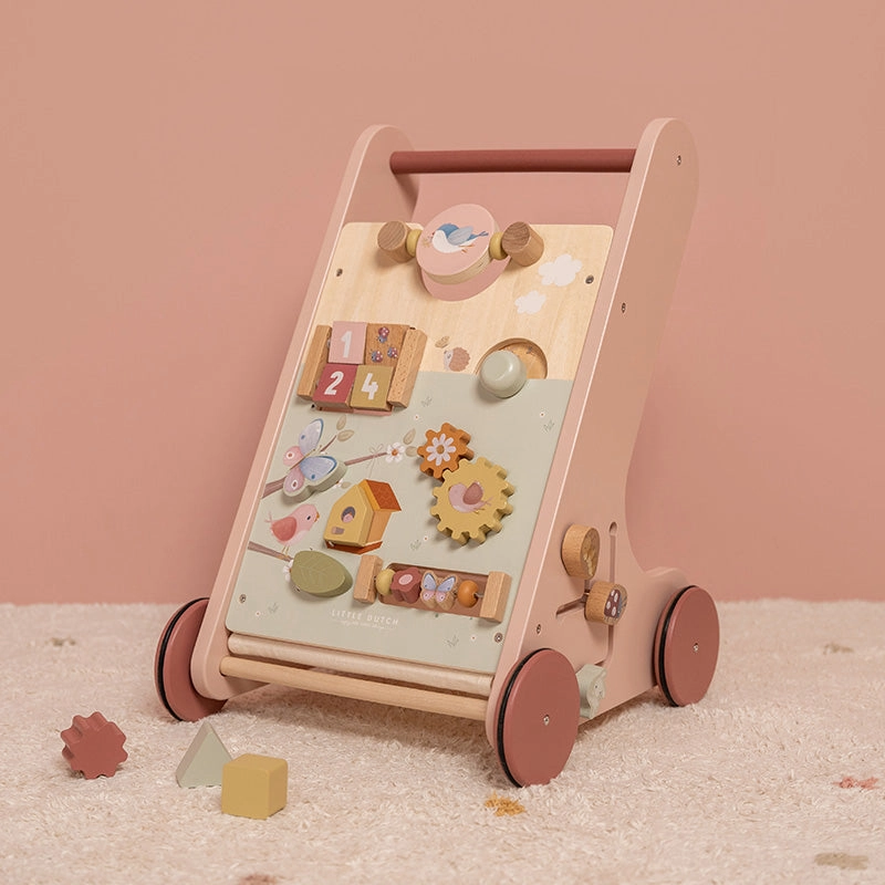 LD Baby Walker Flowers & Butterflies
