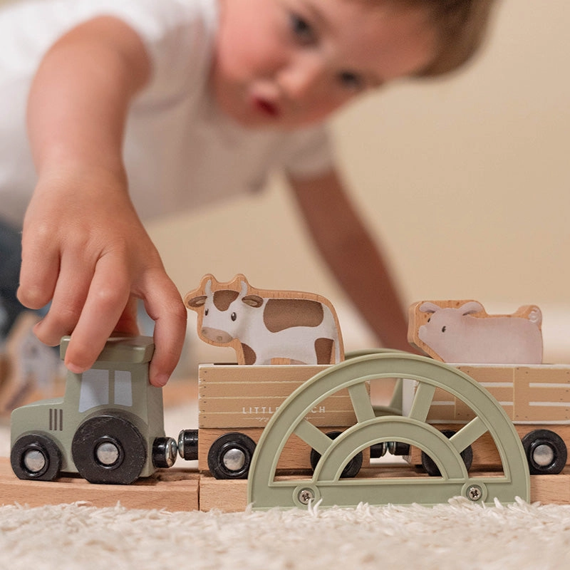 LD Wooden Train Track Little Farm