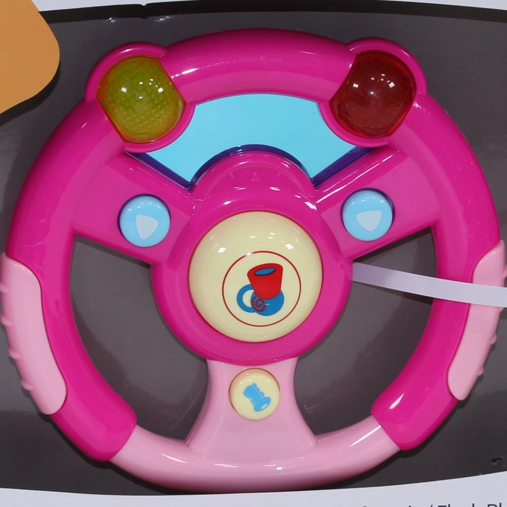 Learning Music Toy - Pink - Key Chain, Mobile, and Steering Wheel