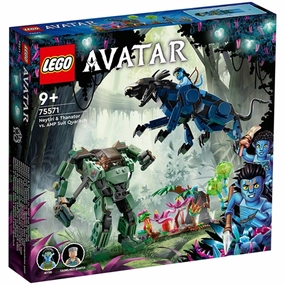 LEGO? Avatar Neytiri & Thanator vs. AMP Suit Quaritch