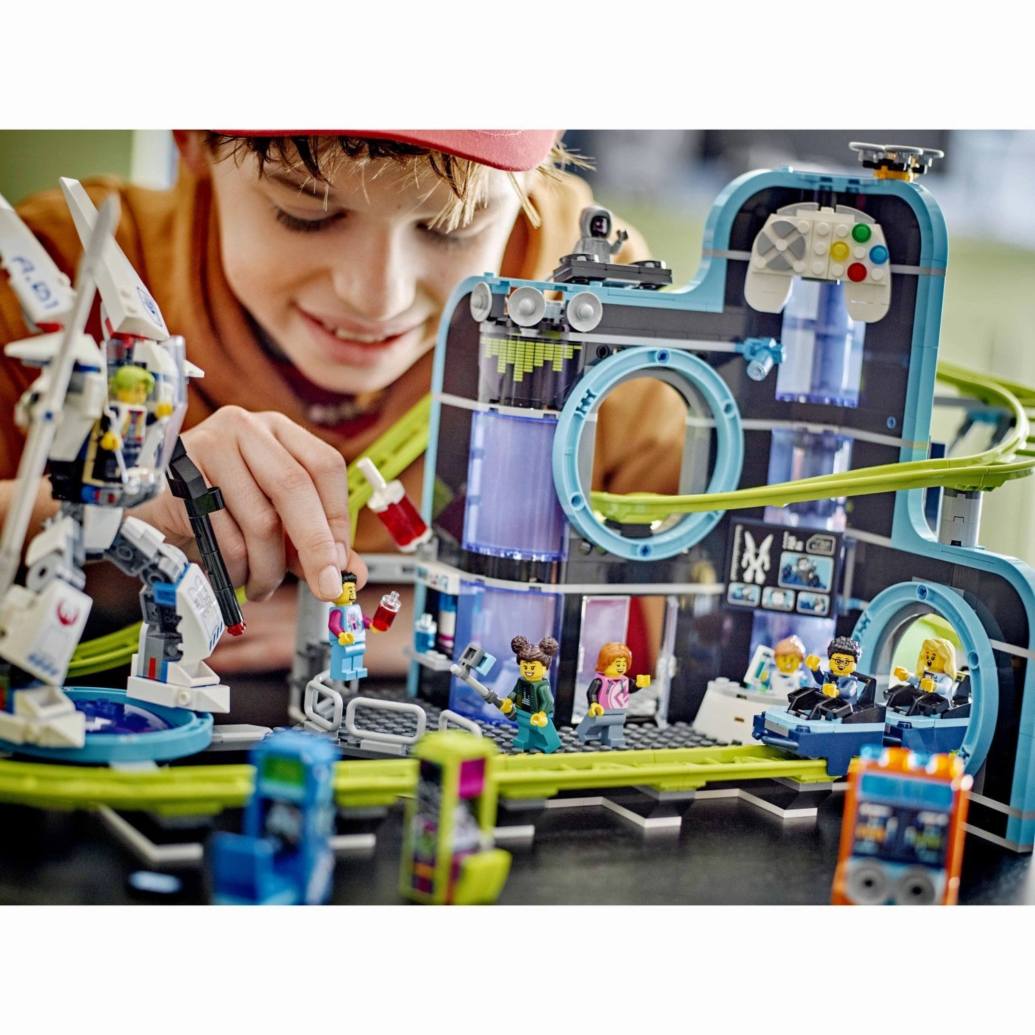 LEGO? City Robot World Roller Coaster Park