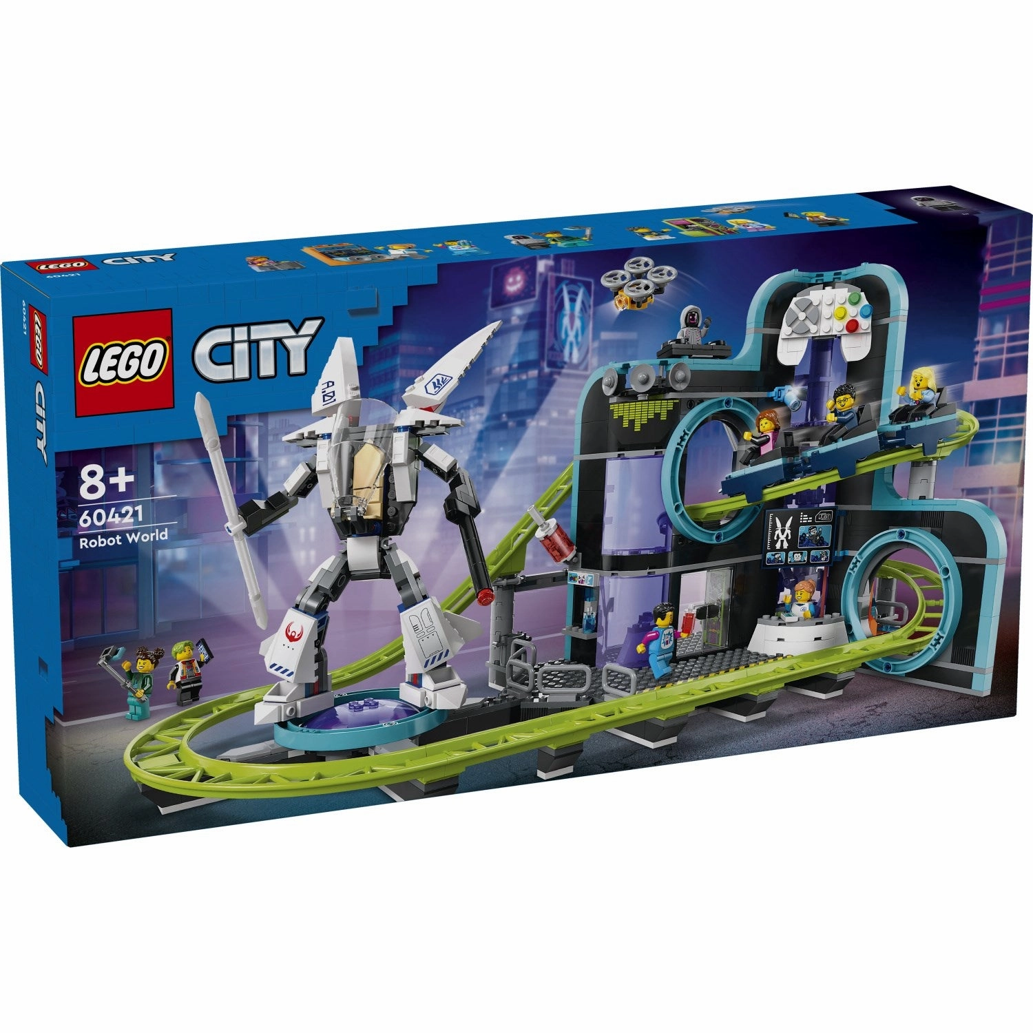 LEGO? City Robot World Roller Coaster Park