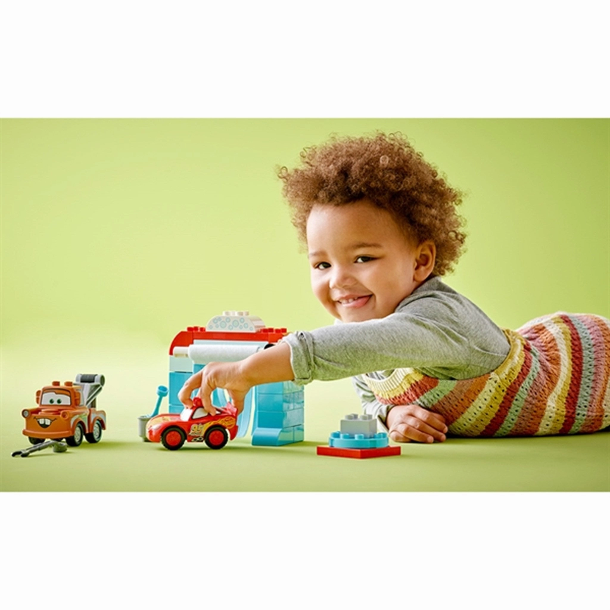 LEGO DUPLO Lightning McQueen & Mater's Car Wash Fun