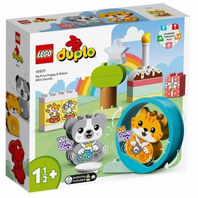 LEGO DUPLO My First Puppy and Kitten with Sounds