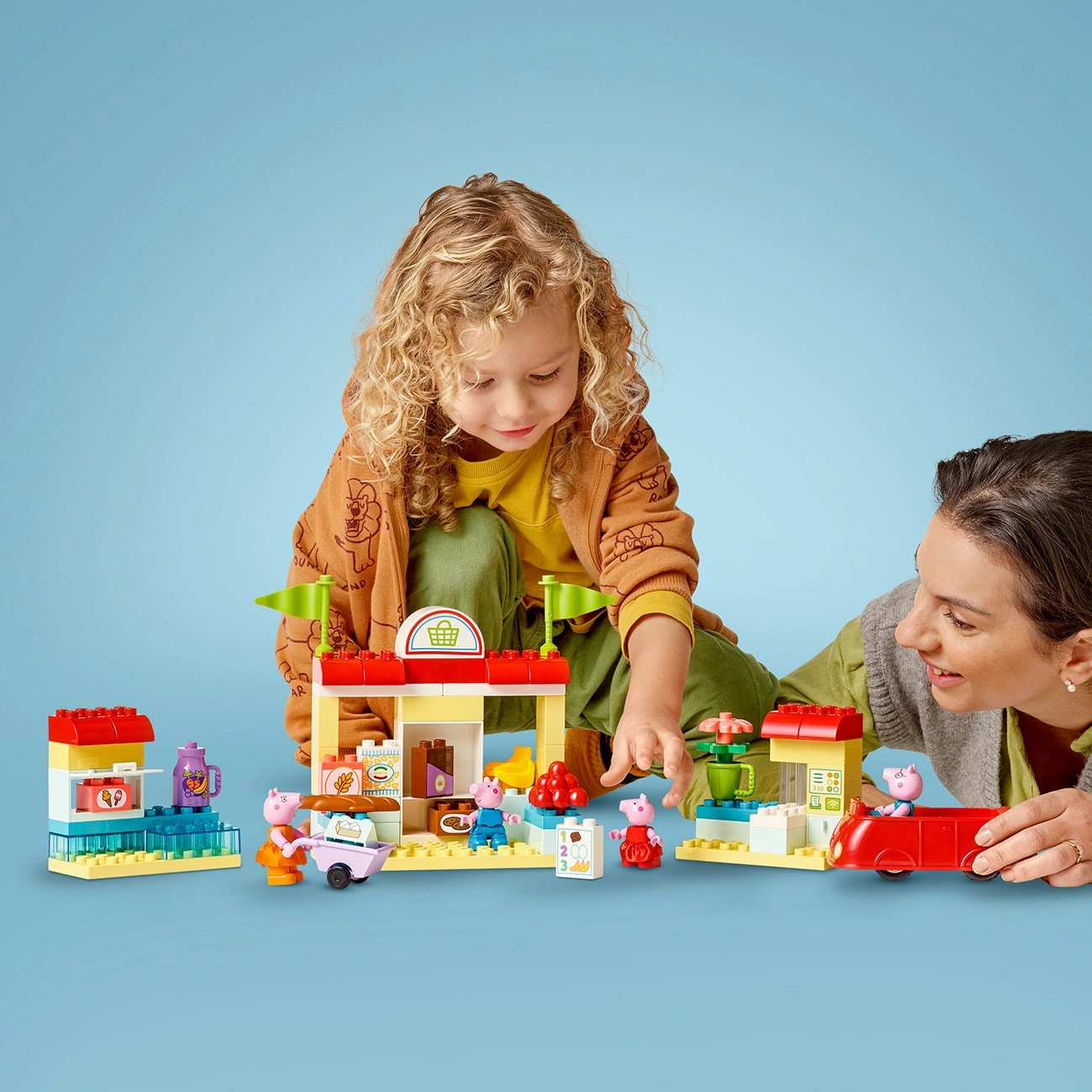 LEGO? DUPLO? Peppa Pig in the supermarket