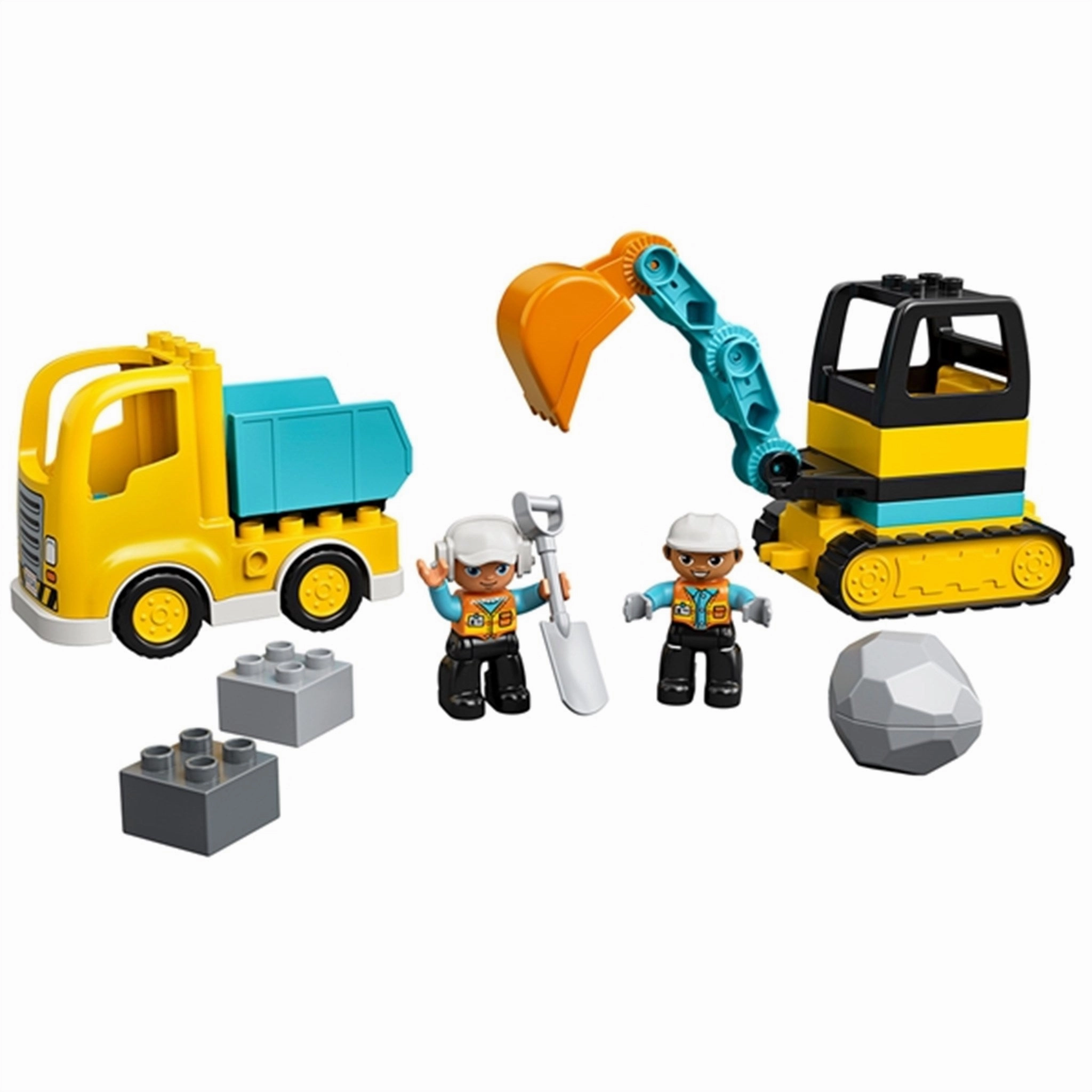 LEGO DUPLO Truck and Tracked Excavator