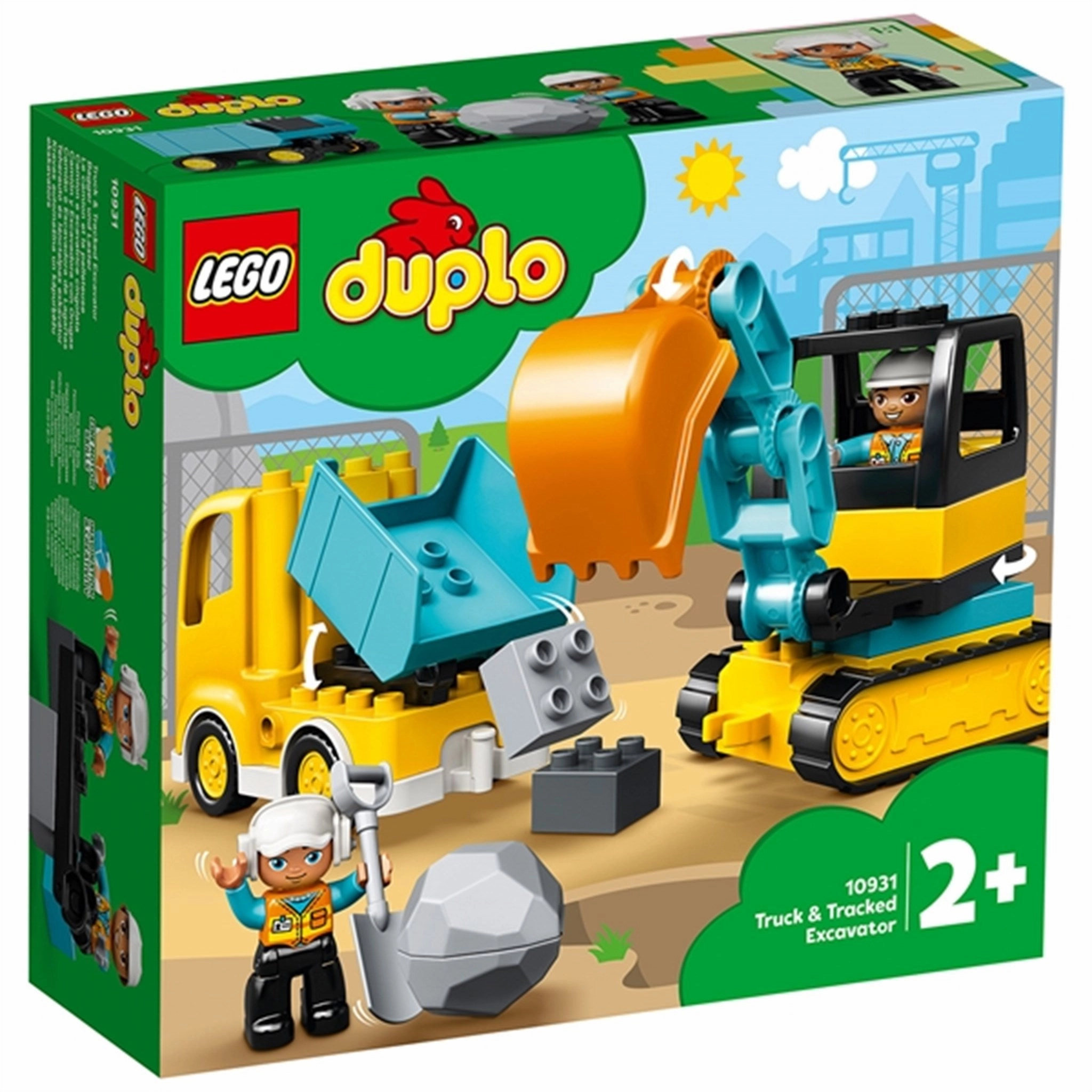 LEGO DUPLO Truck and Tracked Excavator