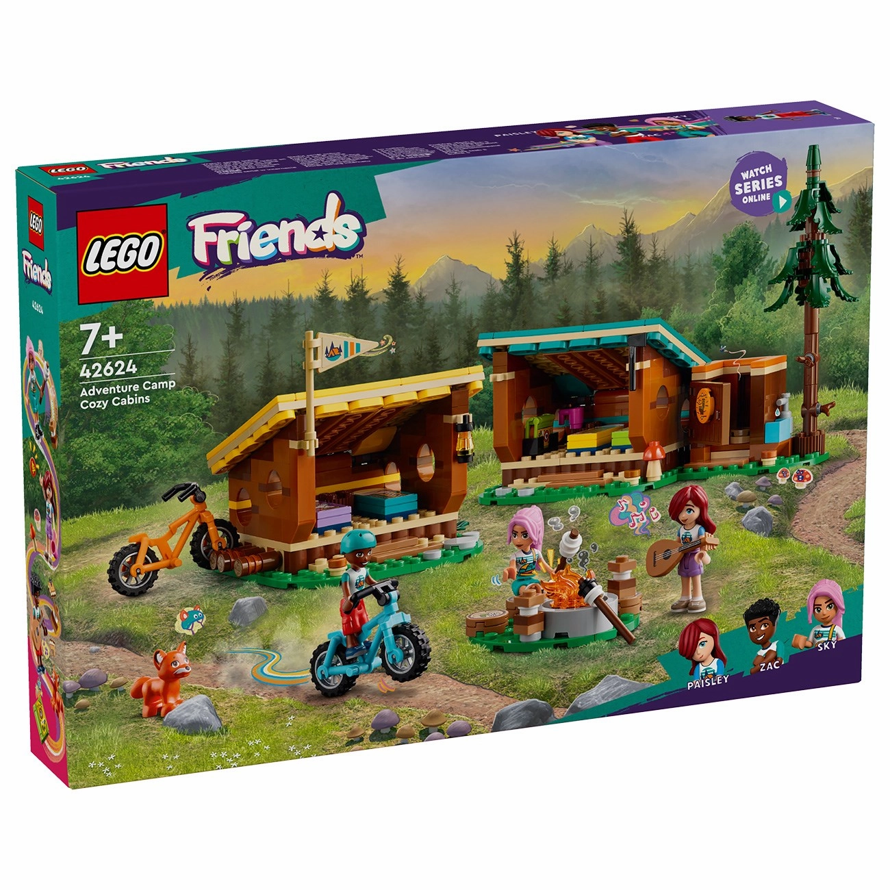 LEGO? Friends Adventure Camp C cozy cabins