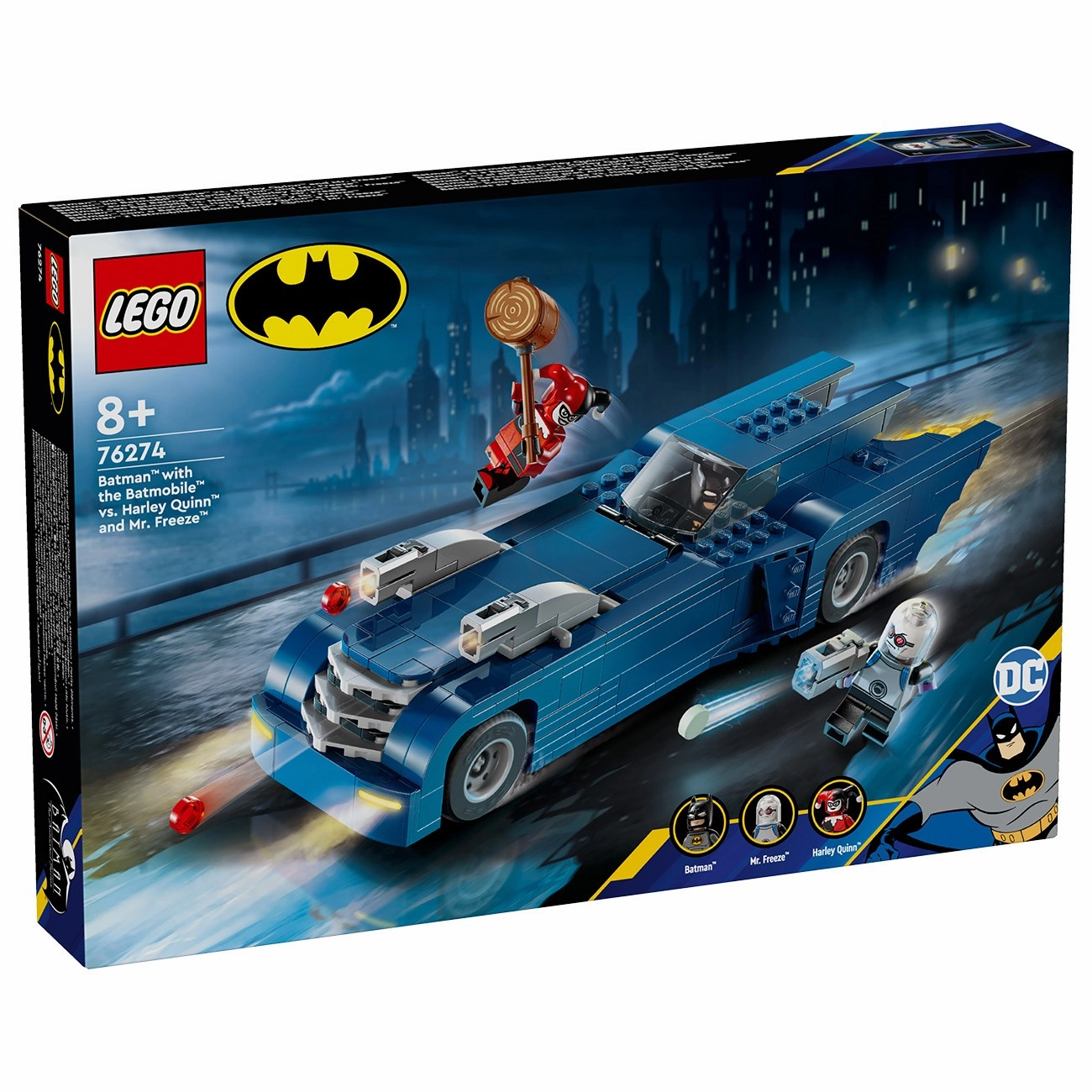 LEGO? Marvel?Batman? And Batmobile? mod Harley Quinn? And Mr. Freeze?