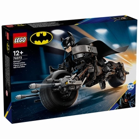 LEGO? Marvel Batman? and Batpod Motorcycle construction figure